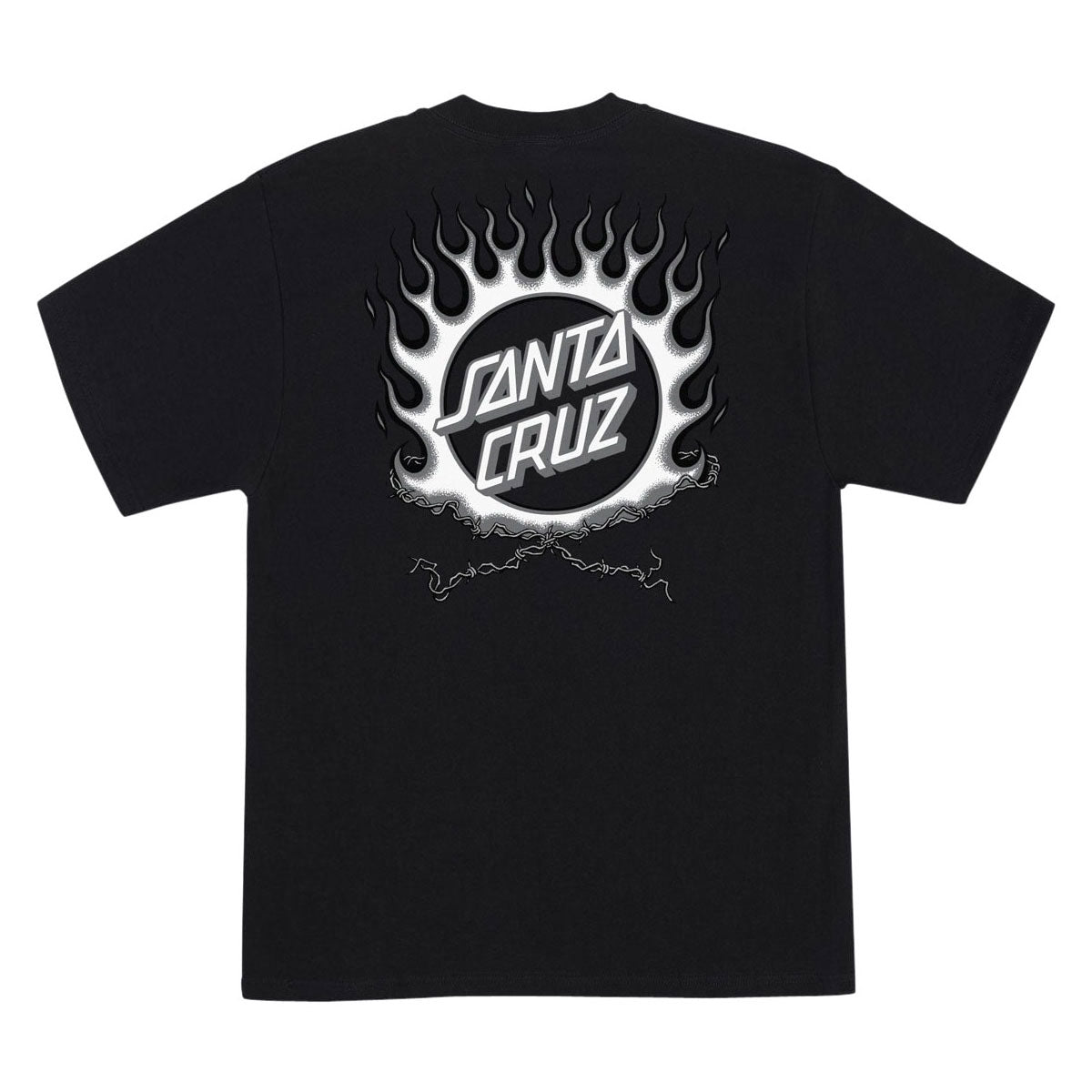 Santa Cruz Forging Dot T-Shirt - Black image 1