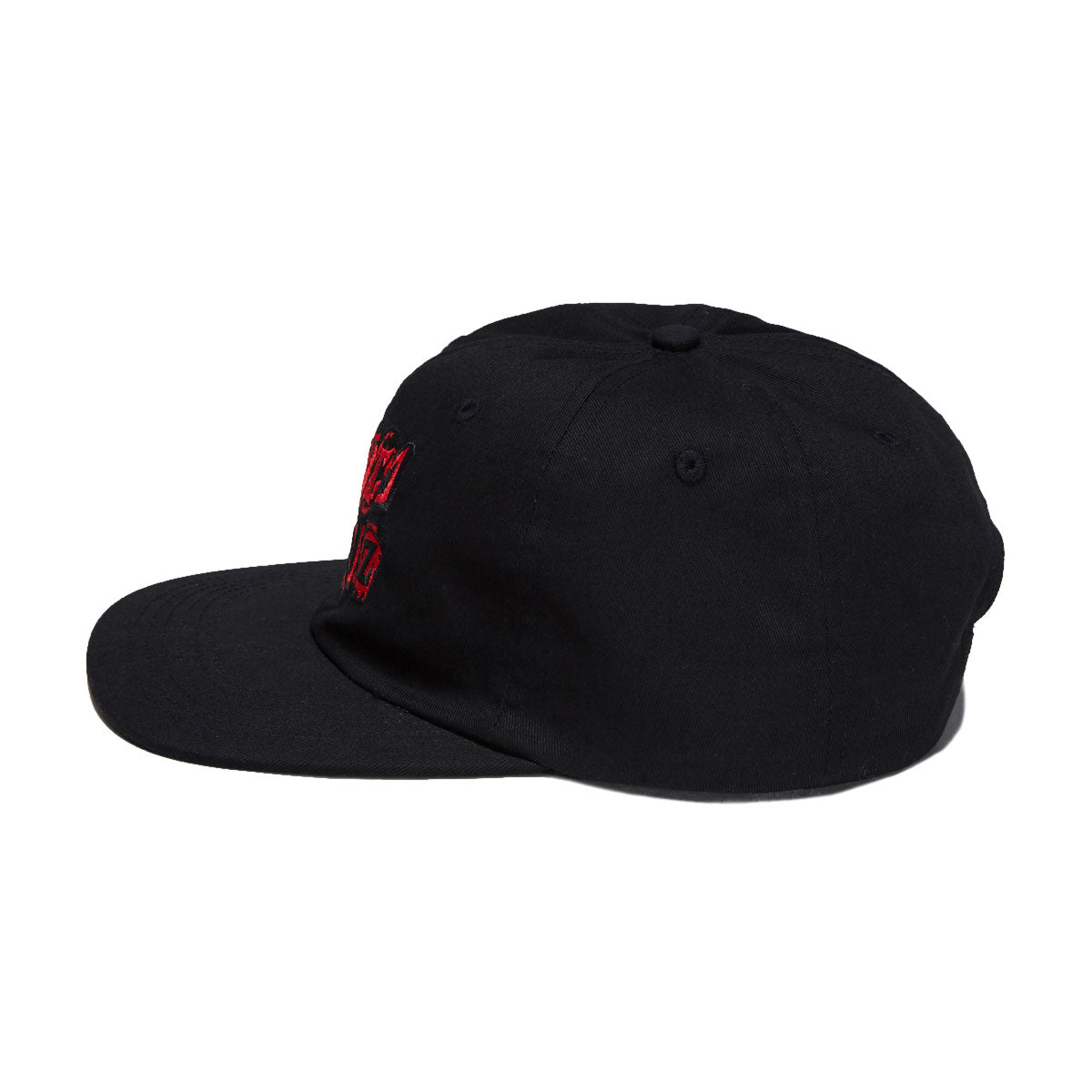 Santa Cruz Pay Off Stack Strip Snapback Hat - Black image 3