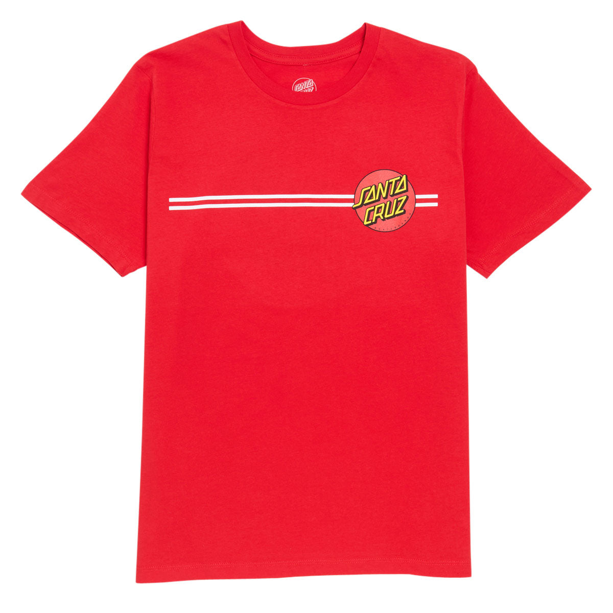 Santa Cruz Womens Classic Dot T-Shirt - Team Red image 1