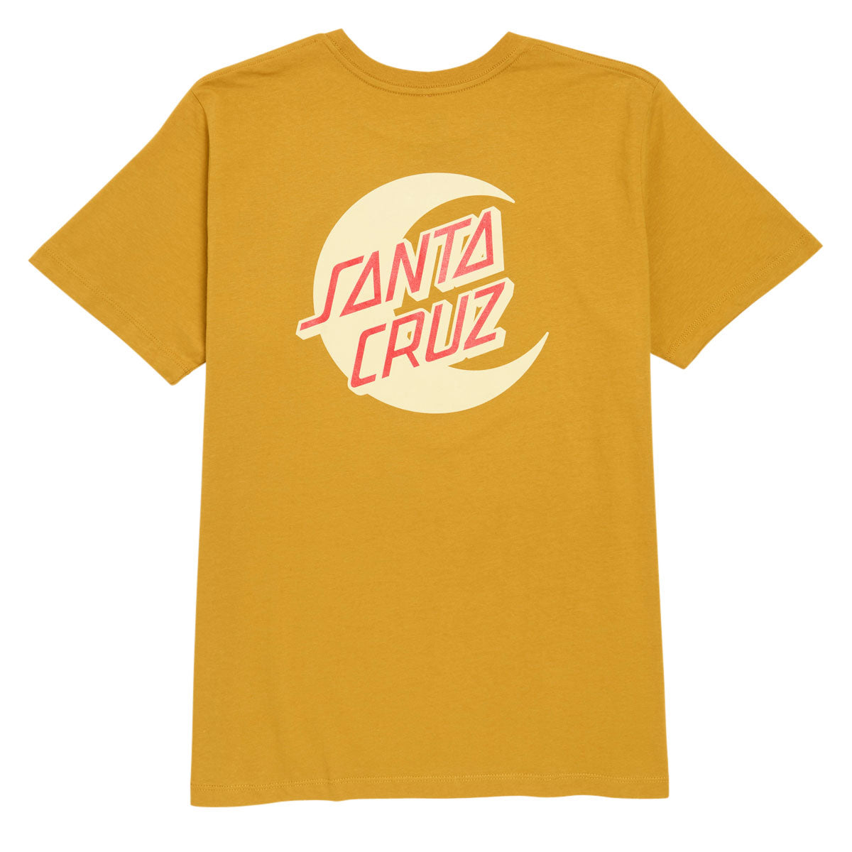 Santa Cruz Womens 2 Tone Moon Dot T-Shirt - Old Gold image 2