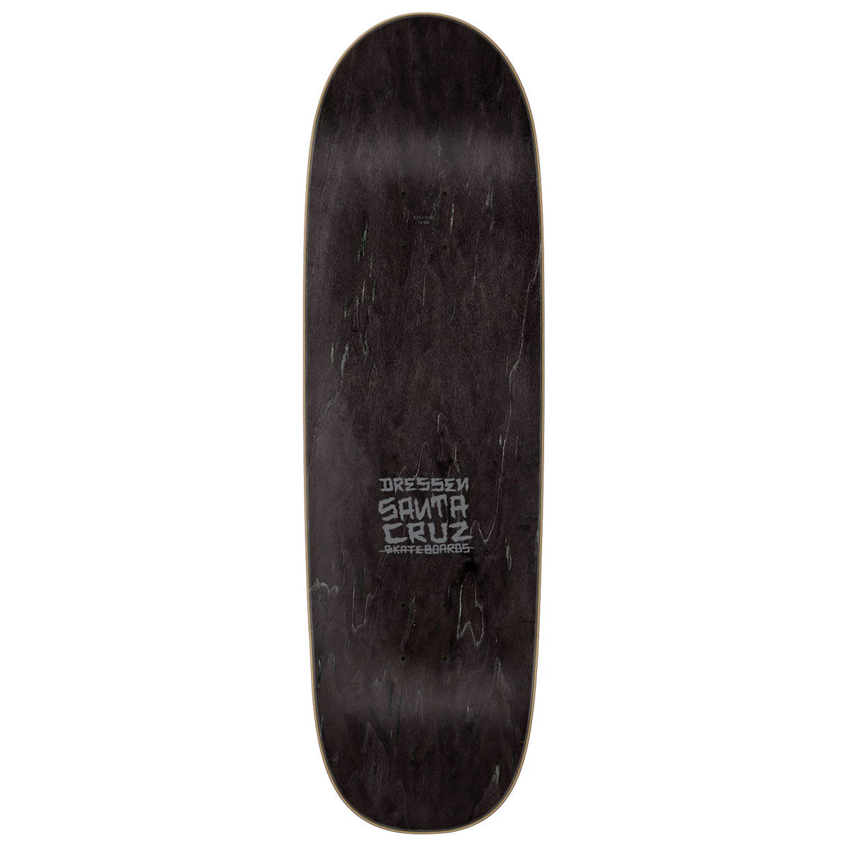 Santa Cruz Dressen Skull Rose Pro Shaped Skateboard Deck - 9.25