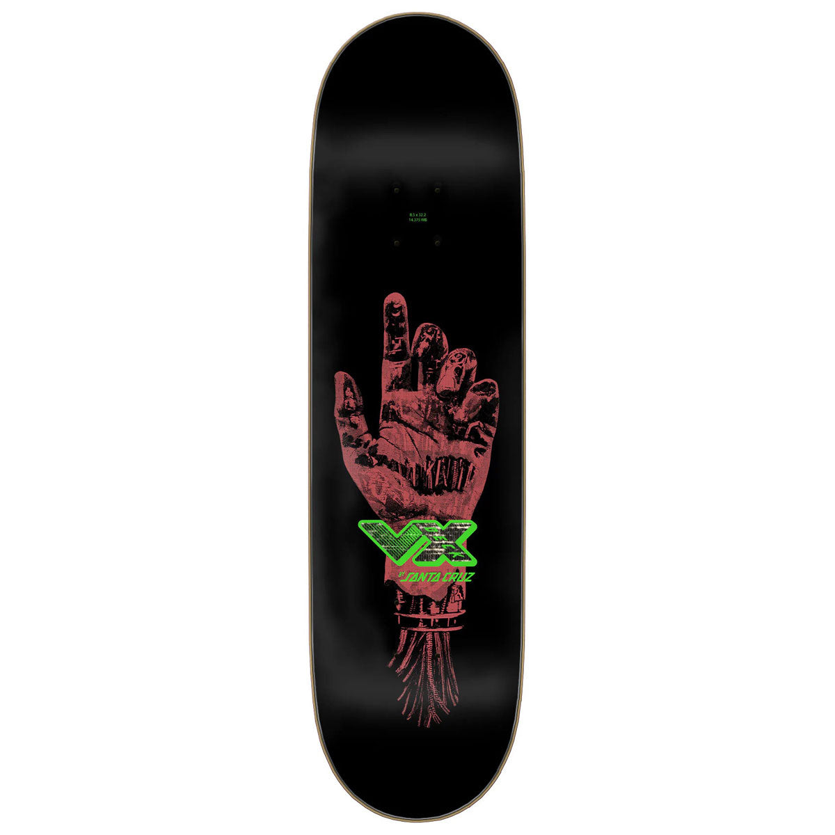 Santa Cruz Wooten Dystopia VX Skateboard Complete - 8.50