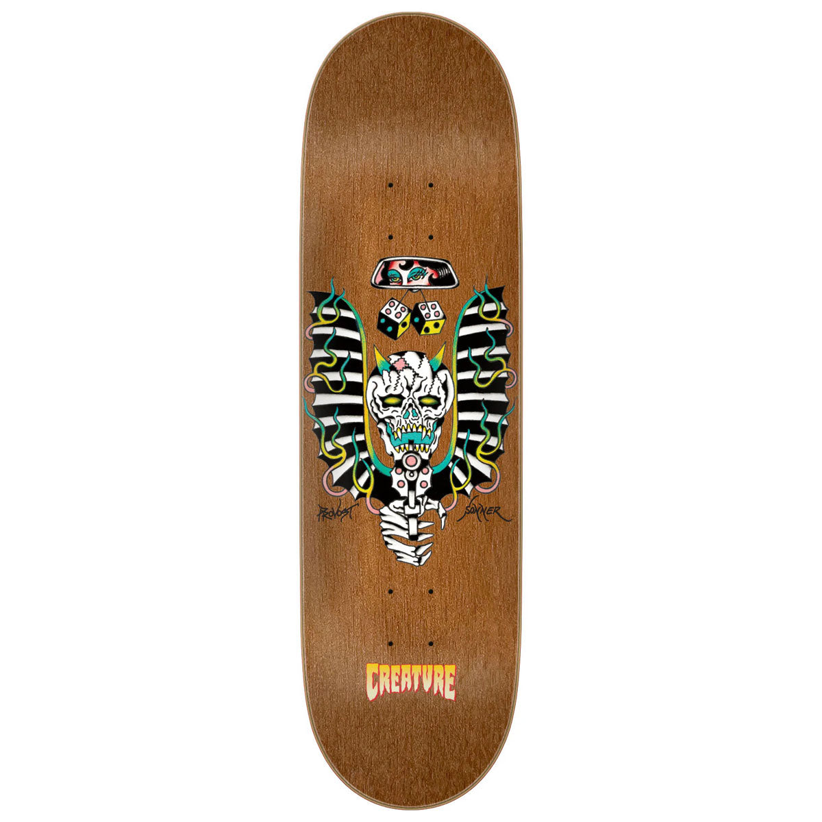 Creature Provost Flash Pro Stumps Skateboard Deck - 8.80