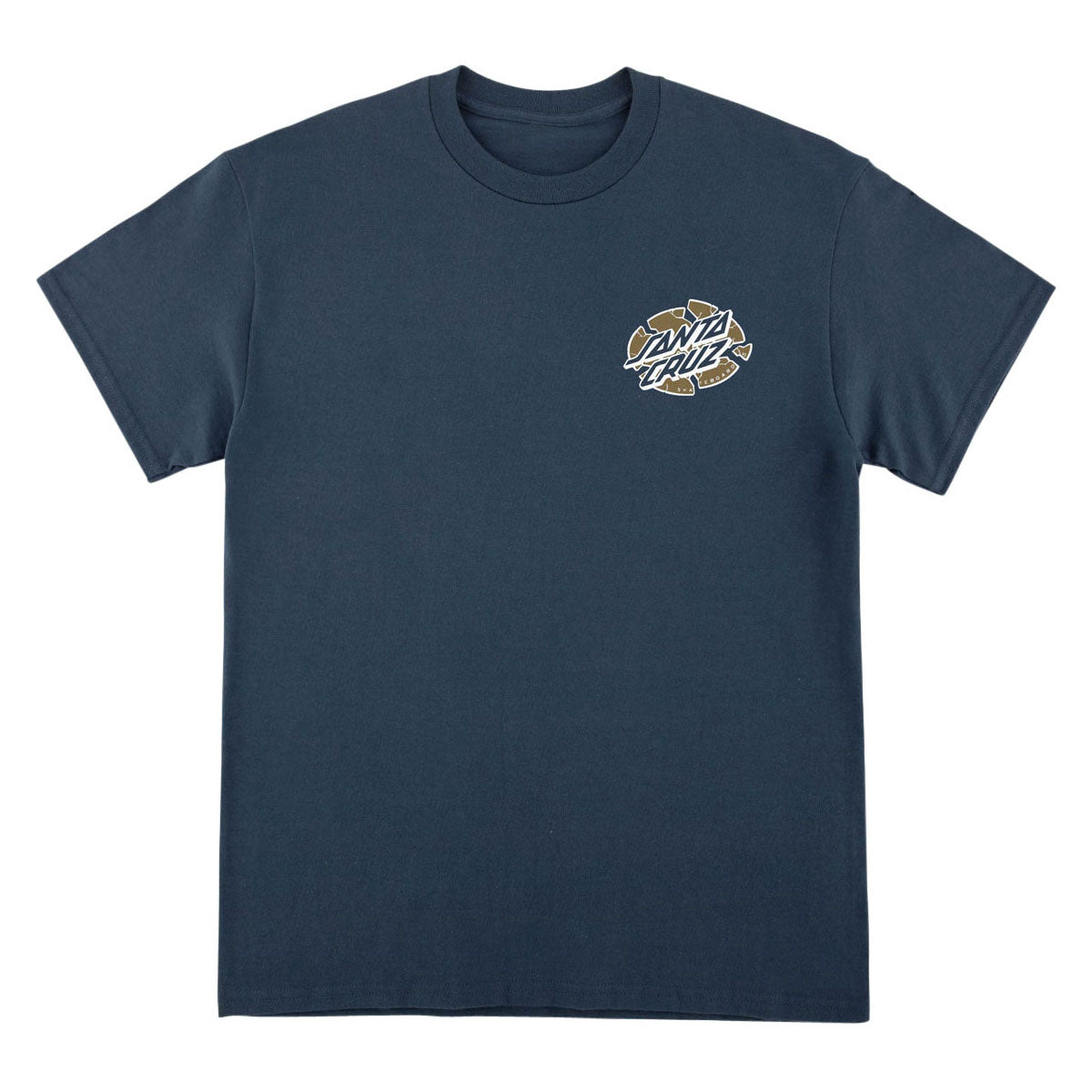 Santa Cruz Grabke Exploding Dot T-Shirt - Blue Dusk image 2