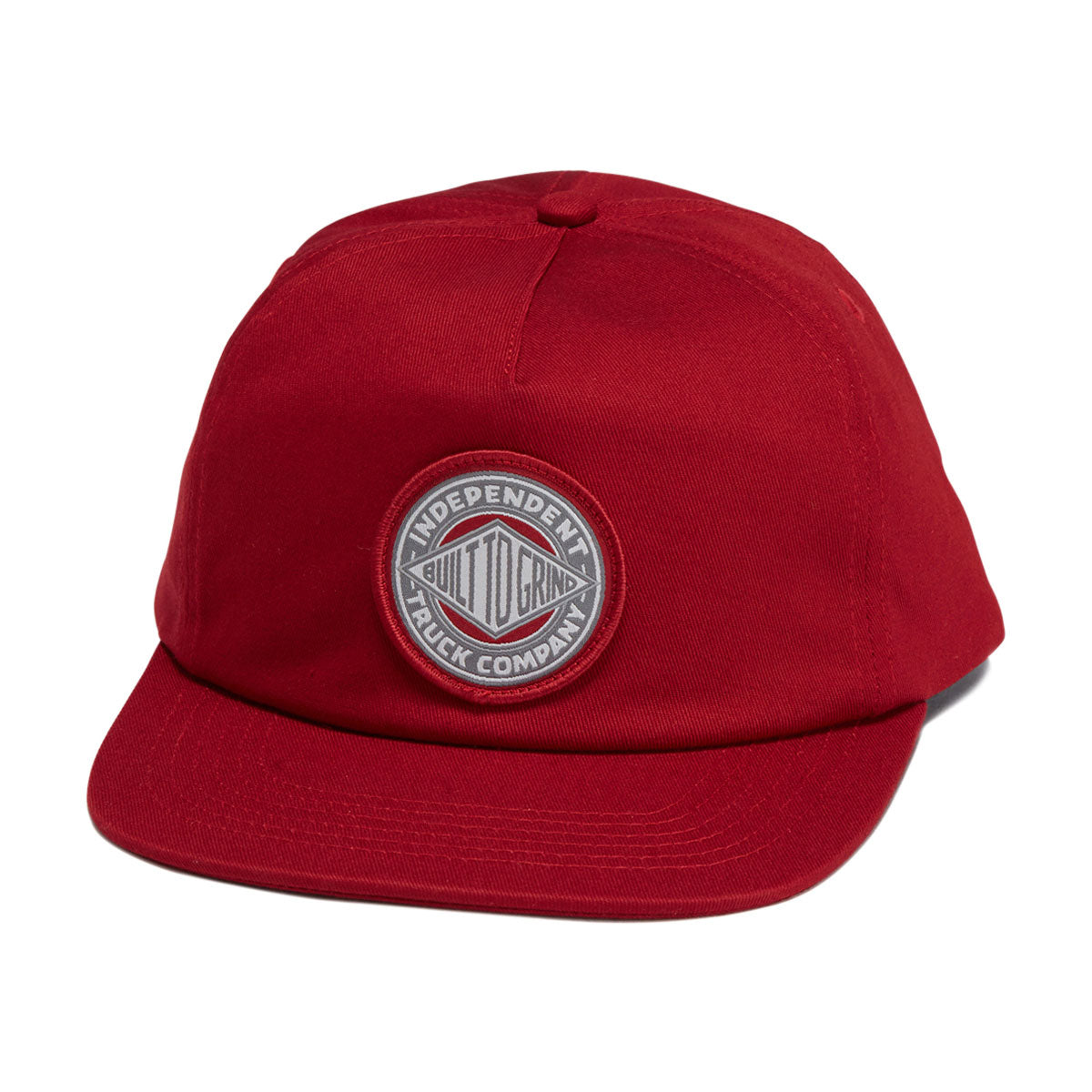 Independent BTG Summit Snapback Hat - Cardinal image 1