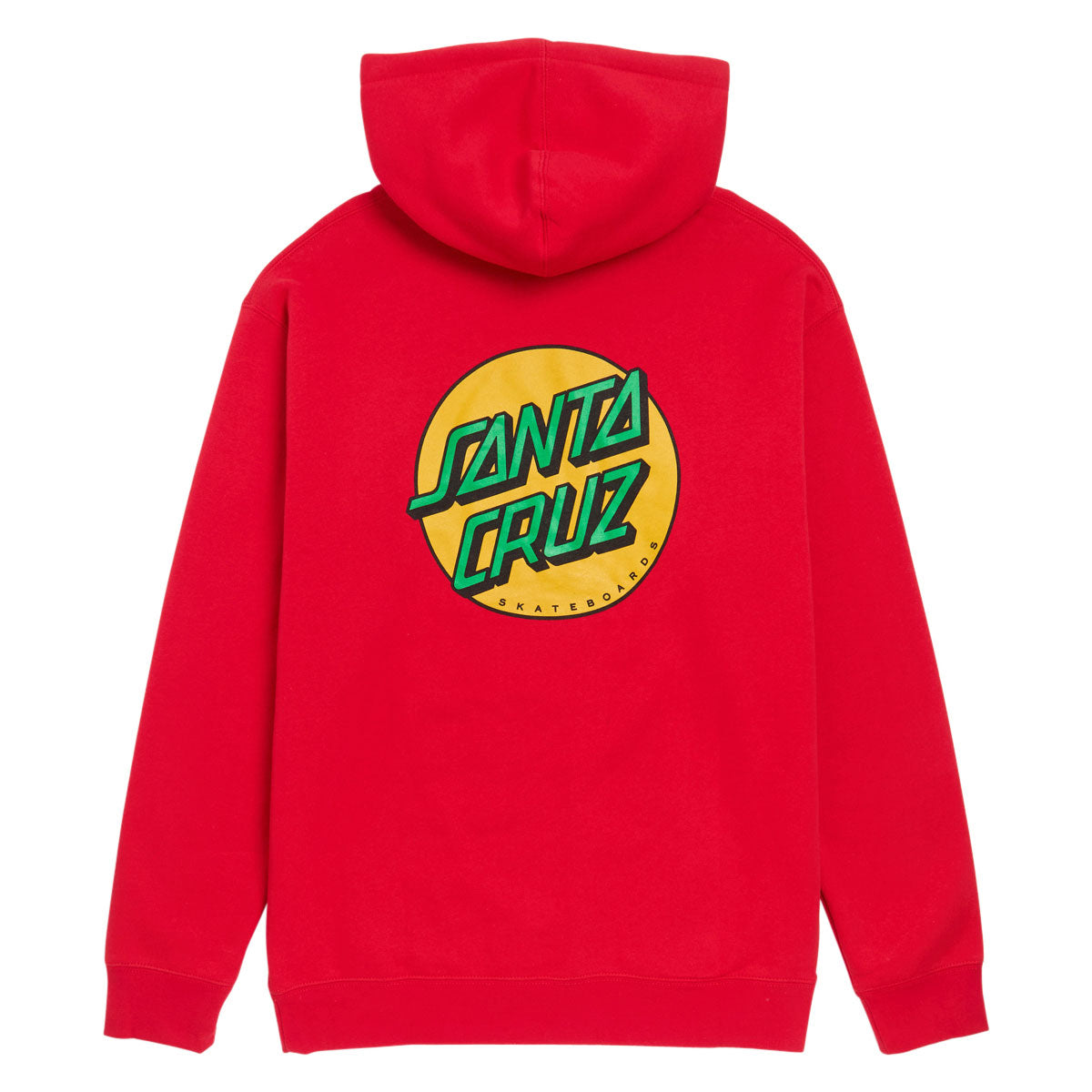 Santa Cruz Other Dot Hoodie - Red/Gold/Green image 2