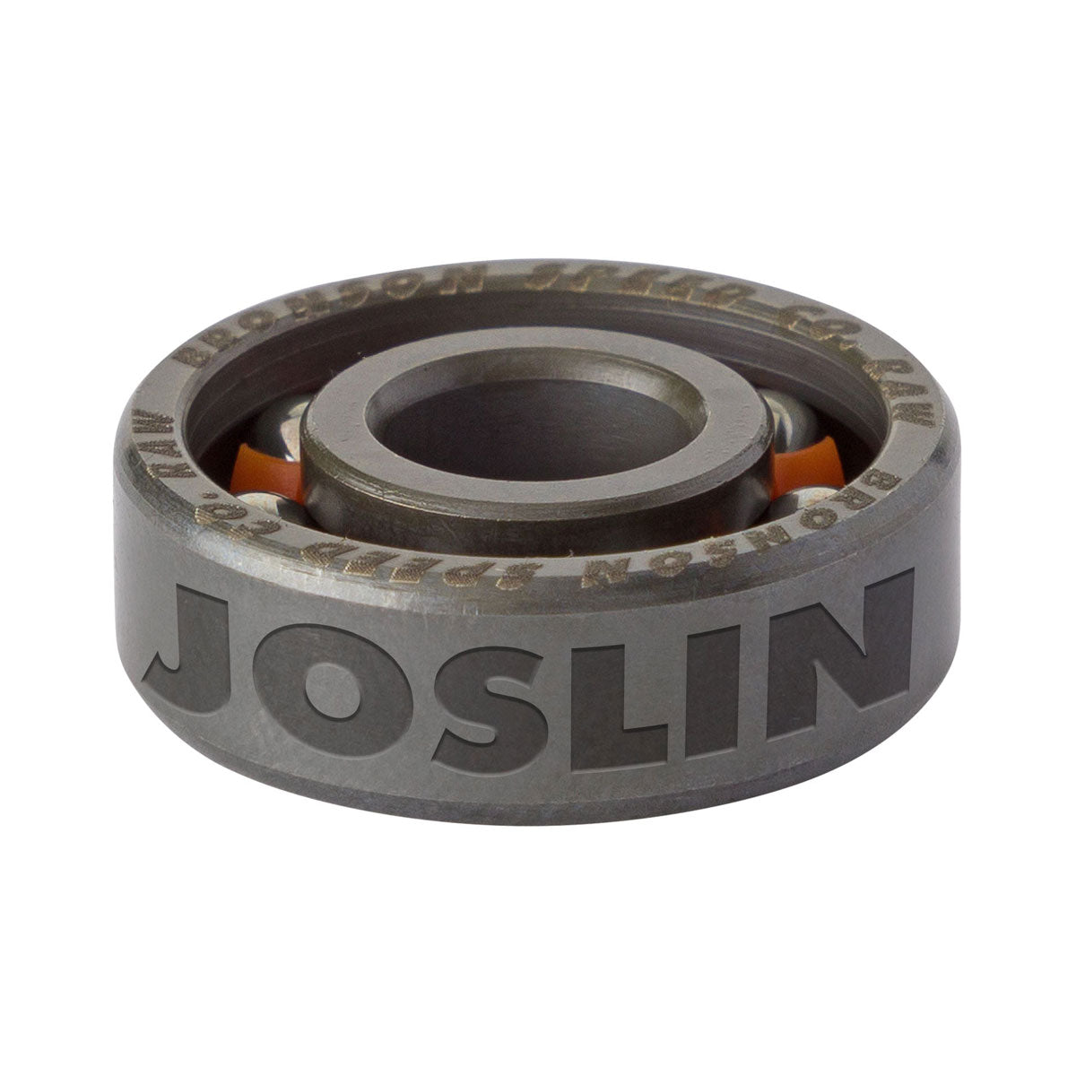 Bronson Chris Joslin Pro 6 Ball Raw Bearings - Orange image 4