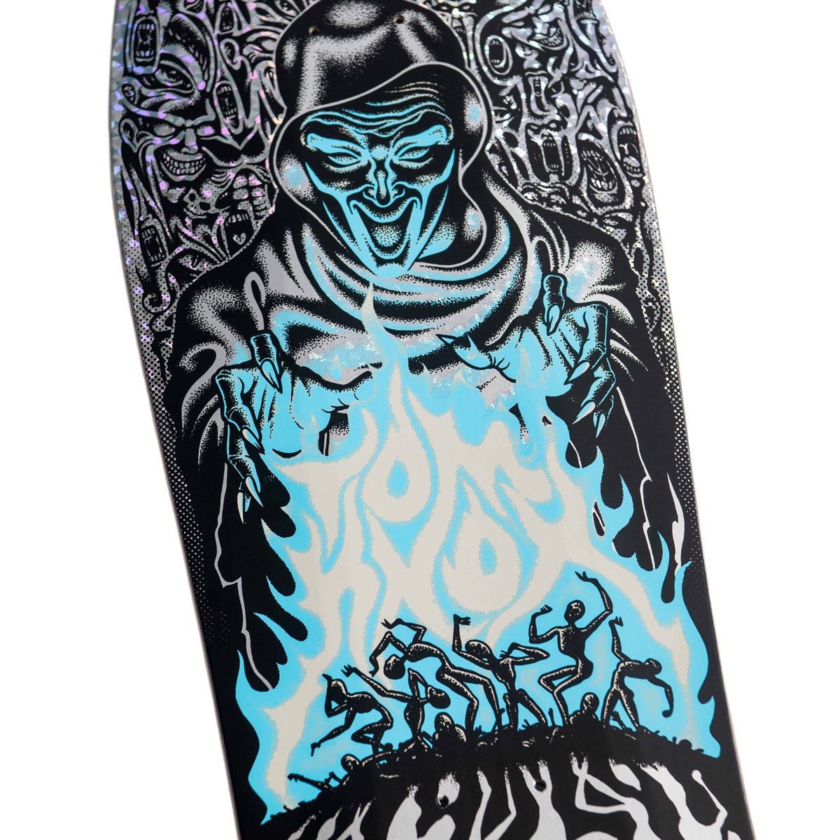 Santa Cruz Knox Firepit II Reissue Skateboard Deck - 10.07