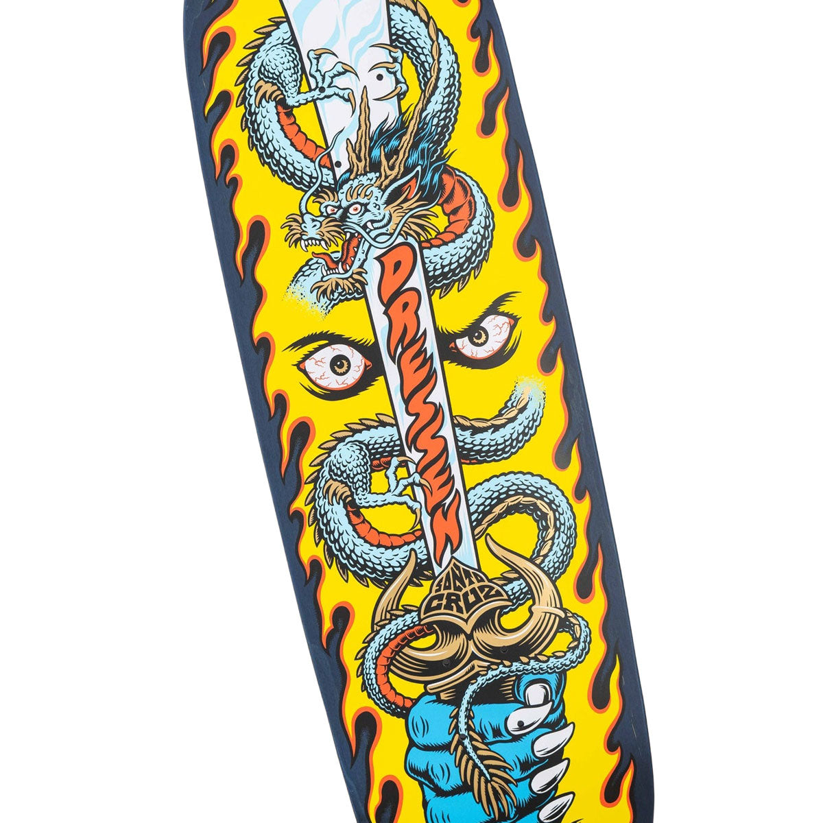 Santa Cruz Dressen Sword Pro Shaped Skateboard Deck - 9.25