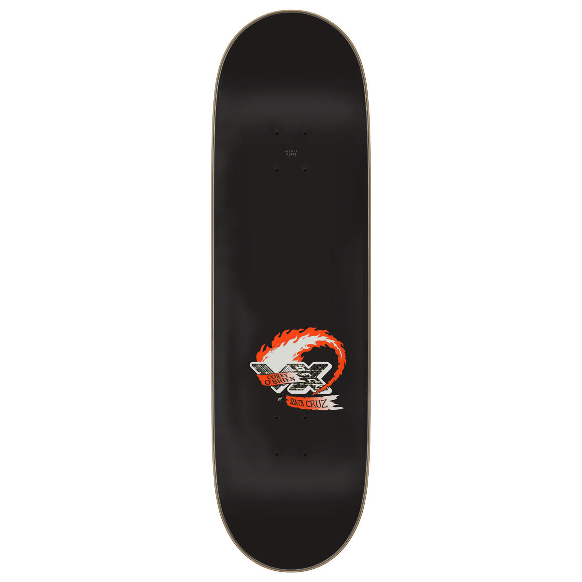 Santa Cruz Obrien Reaper Hand VX Skateboard Complete - 9.00
