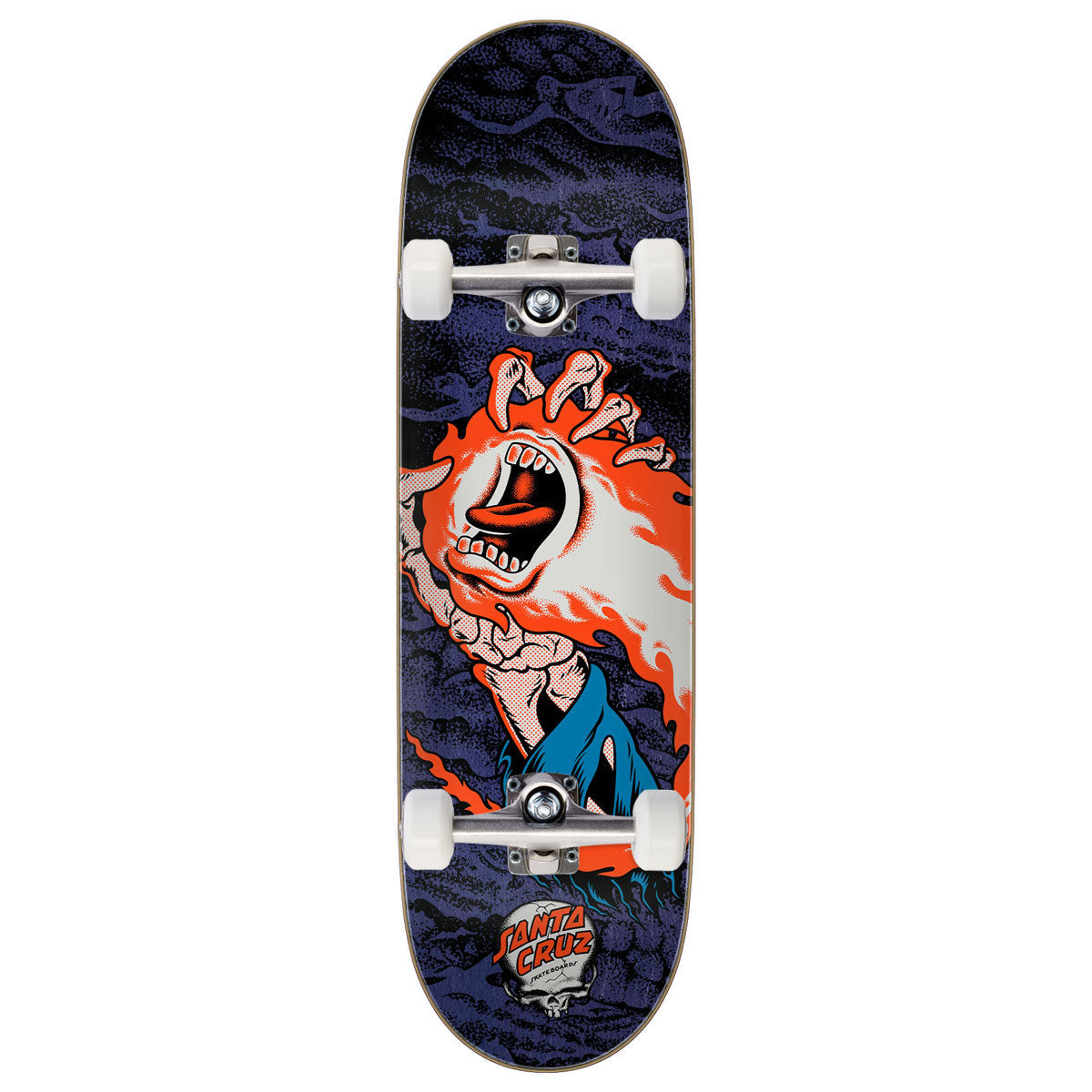 Santa Cruz Obrien Reaper Hand VX Skateboard Complete - 9.00