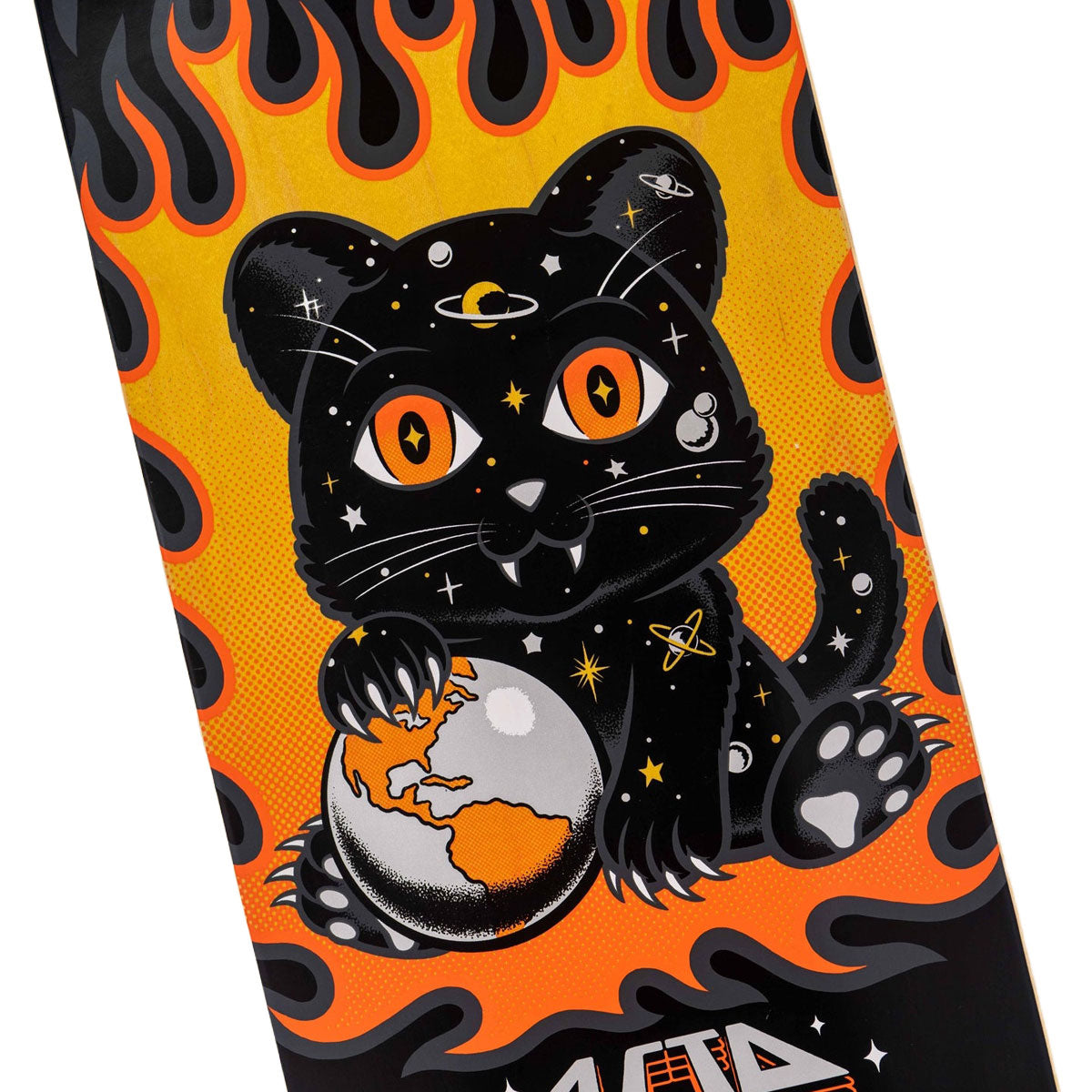 Santa Cruz Asta Space Kitten Twin Pro Skateboard Deck - 8.20