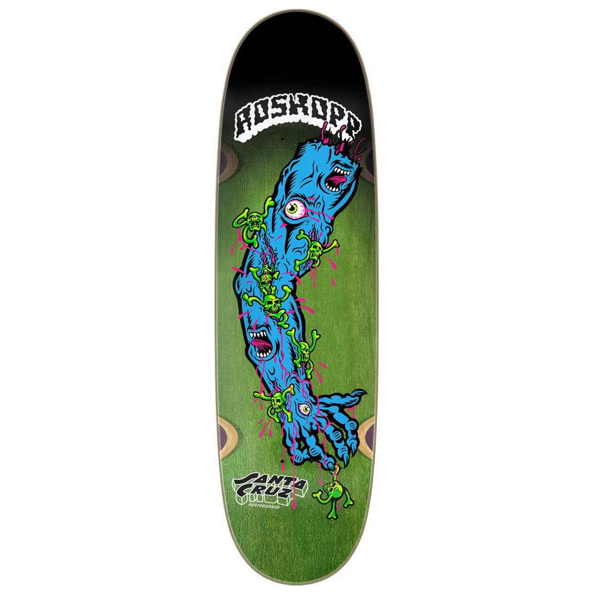 Santa Cruz Roskopp Screaming Arm Pro Skateboard Deck - 9.00