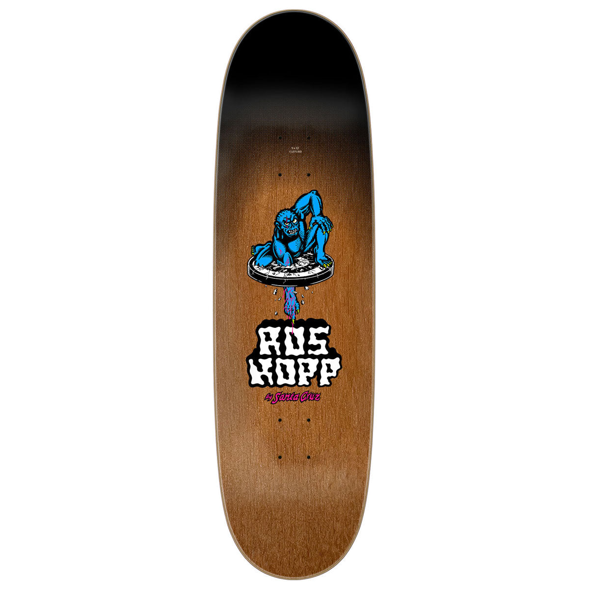Santa Cruz Roskopp Screaming Arm Pro Skateboard Complete - 9.00