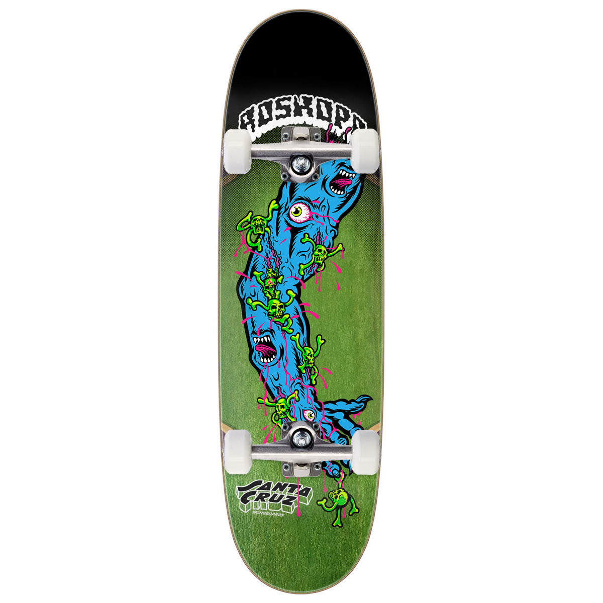 Santa Cruz Roskopp Screaming Arm Pro Skateboard Complete - 9.00