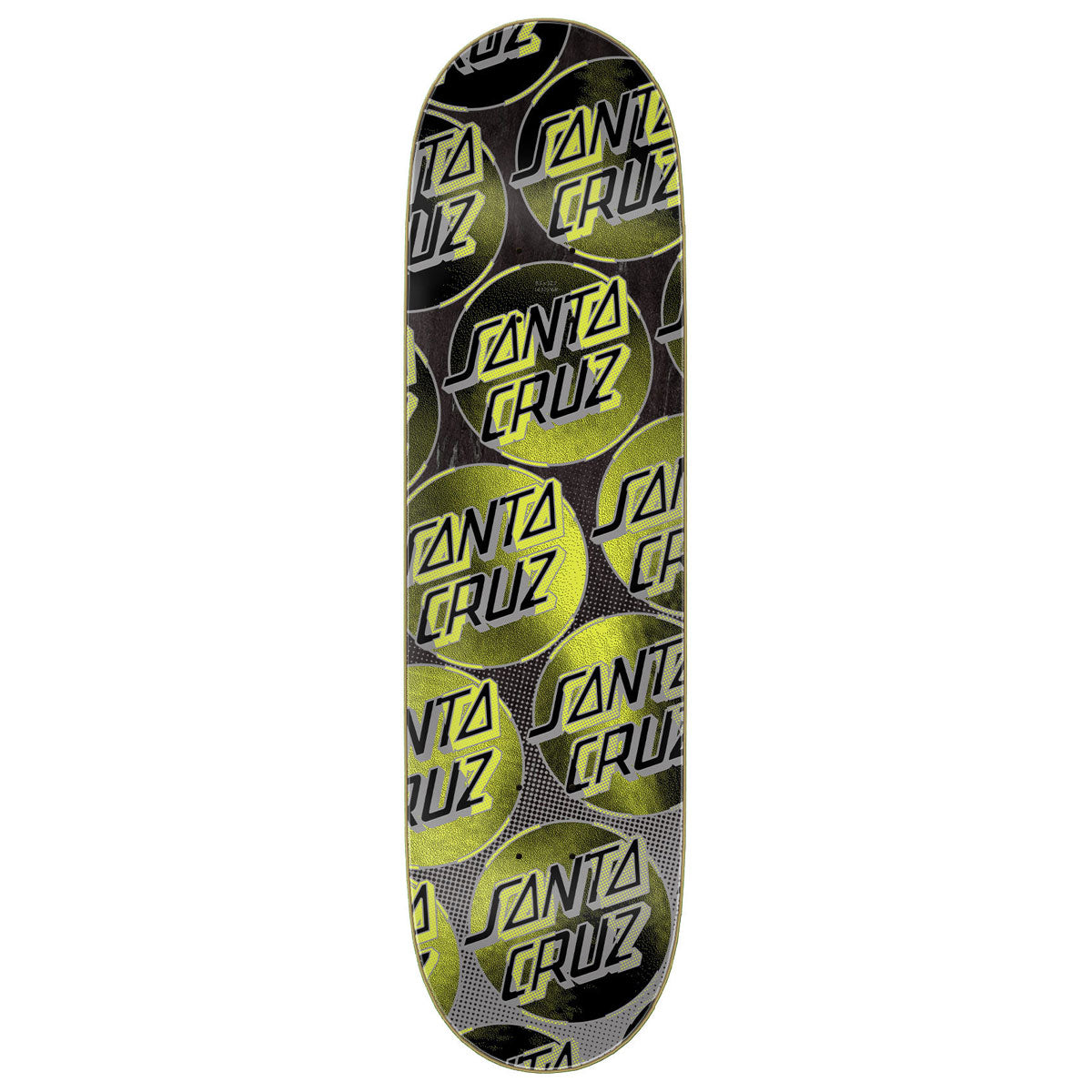 Santa Cruz Acid Clouds Dot 7 Ply Birch Skateboard Deck - 8.50