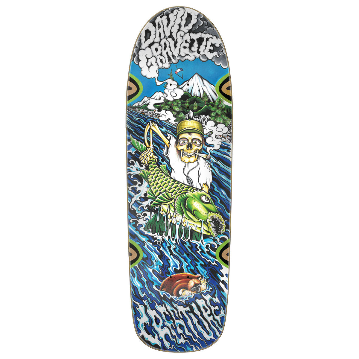Creature Gravette Hippe Falls Pro Skateboard Deck - 9.00
