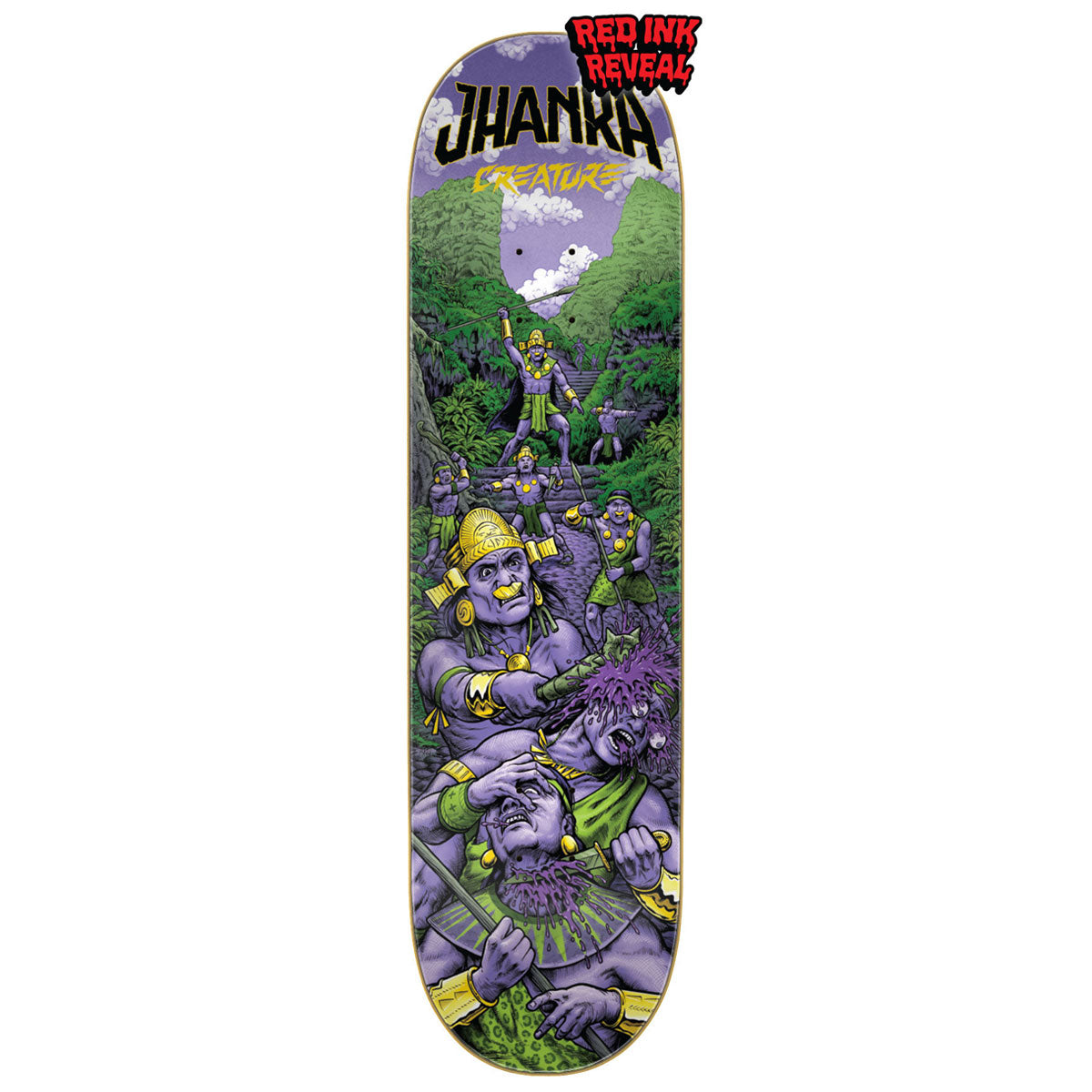 Creature Gonzalez Warriors VX Skateboard Deck - 8.375