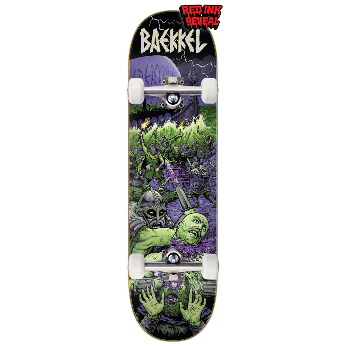 Creature Baekkel Warriors VX Skateboard Complete - 8.60