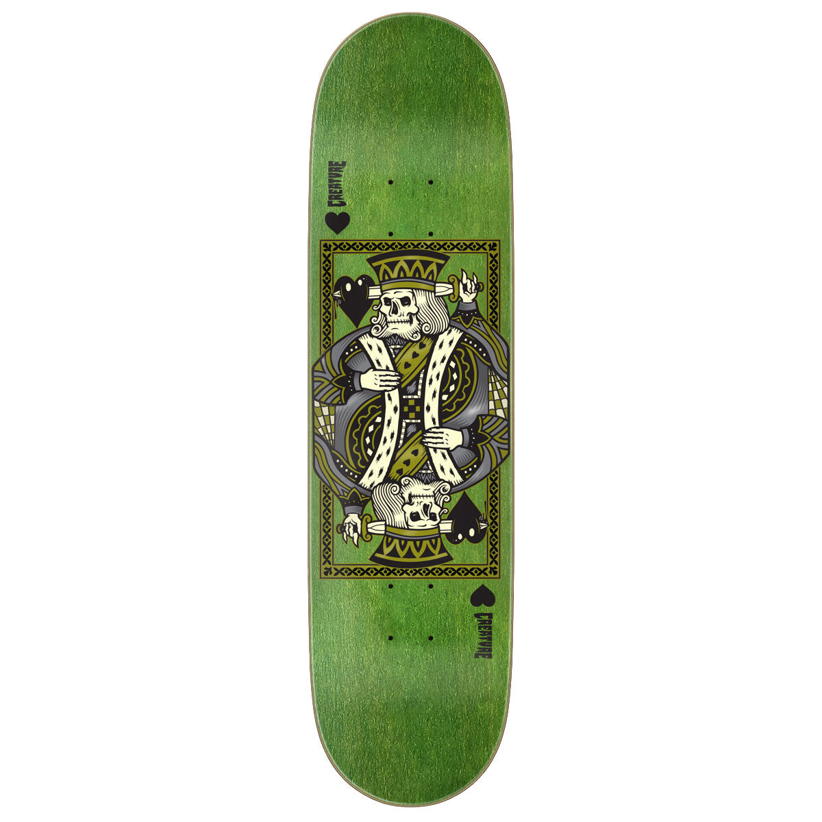 Creature Heshking Twin SM Skateboard Deck - 8.20
