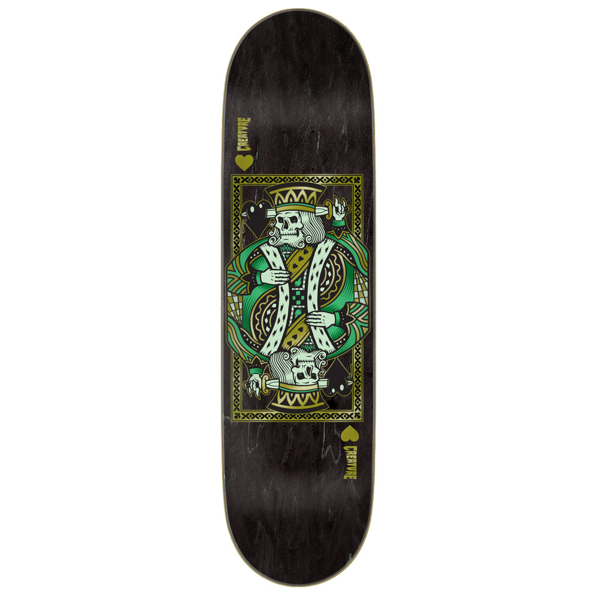 Creature Heshking Twin LG Skateboard Deck - 8.50