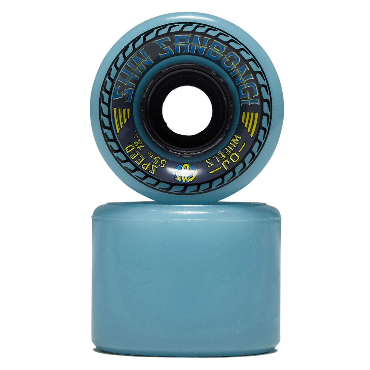 OJ Shin Sambongi Mini Super Juice 78a Skateboard Wheels - Blue - 55mm image 2