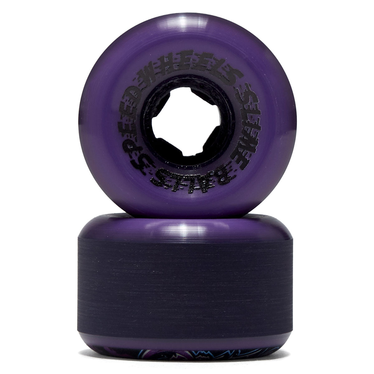 Slime Balls Bam Margera Guest Hardline 95a Skateboard Wheels - Purple - 54mm image 2
