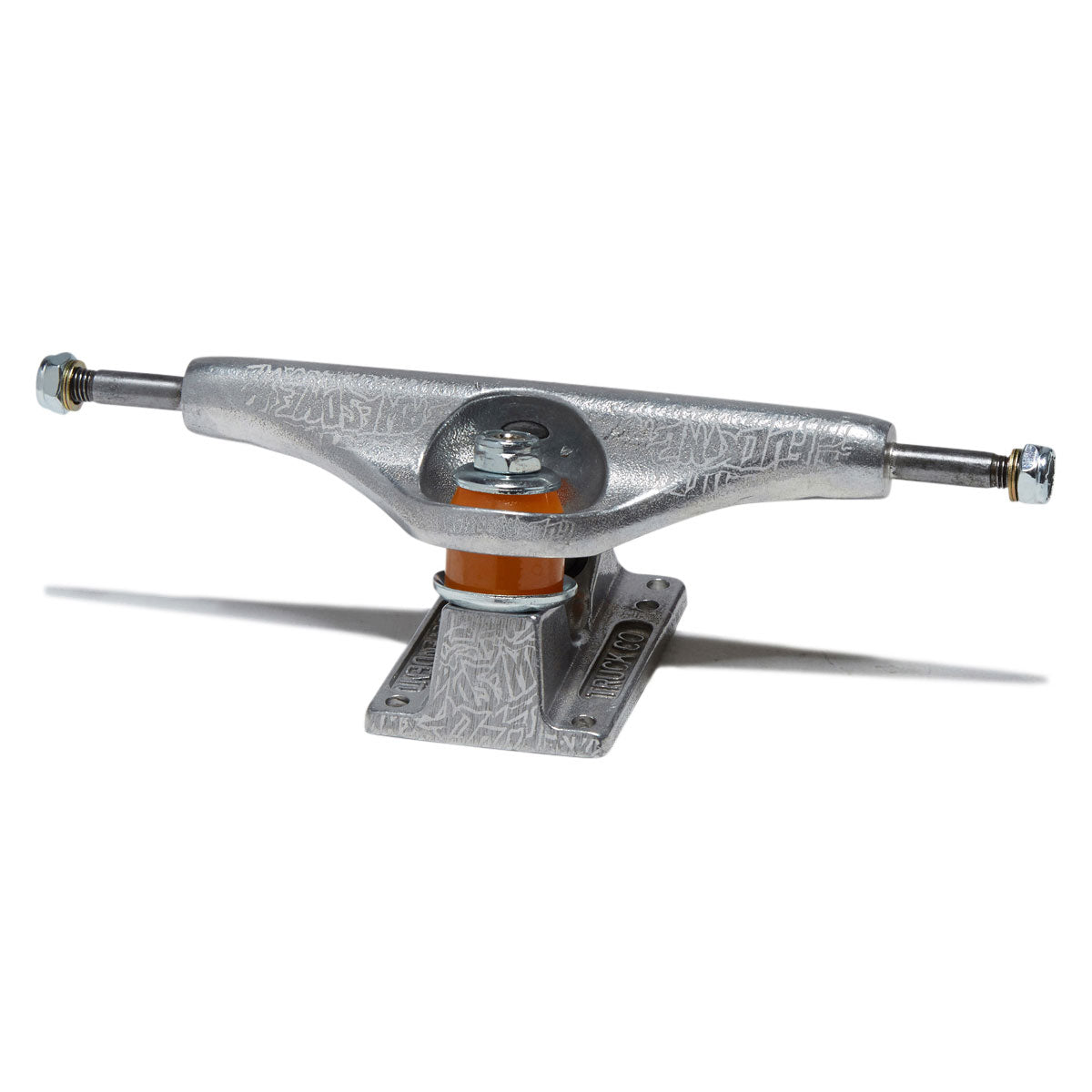 Independent x Fucking Awesome Stage 11 Hollow Burnt Stamp Skateboard Trucks - Silver - 159mm image 2