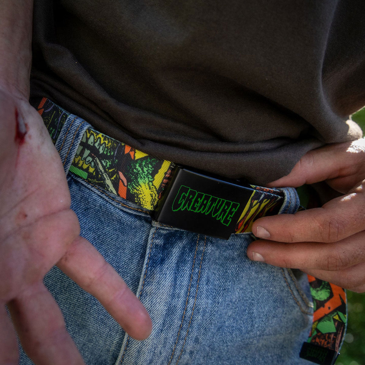 Creature Hallucination Web Belt - Multi image 2