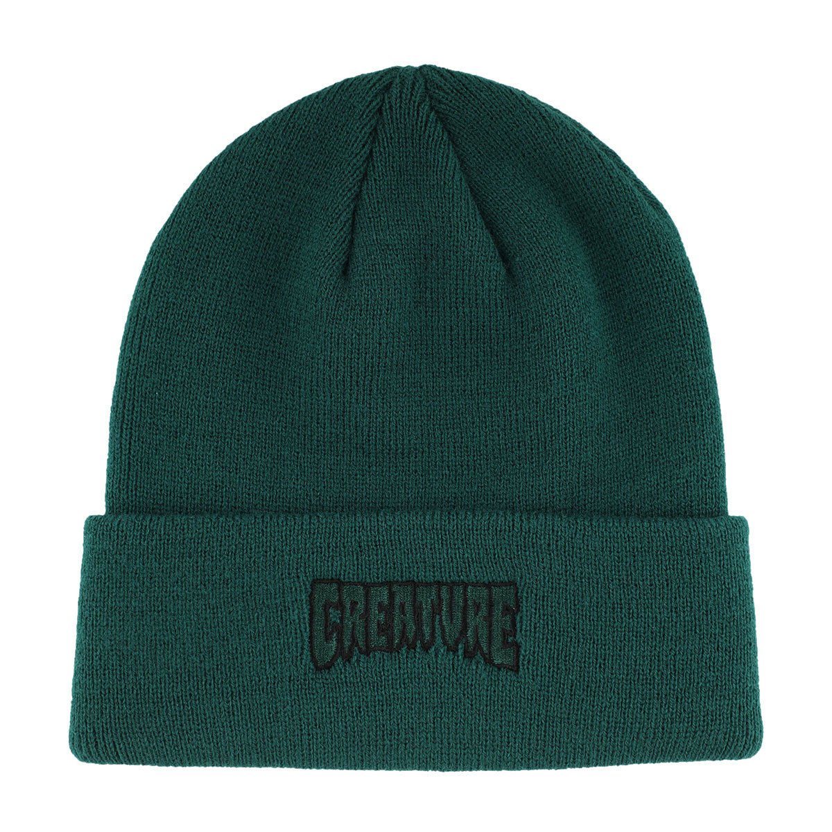 Creature Logo Outline Long Shoreman Beanie - Spruce image 1