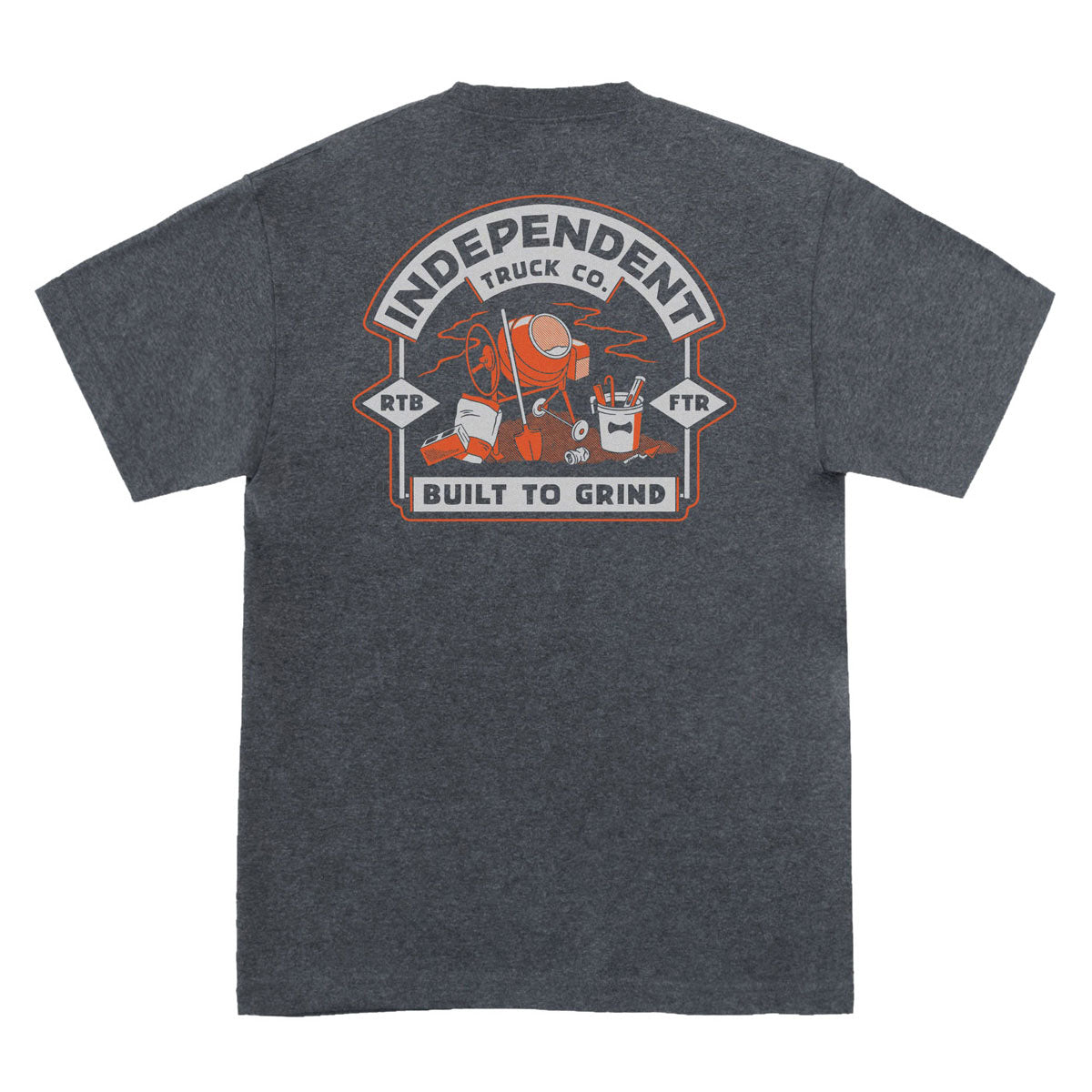 Independent Onsite T-Shirt - Storm Grey Pigment image 1