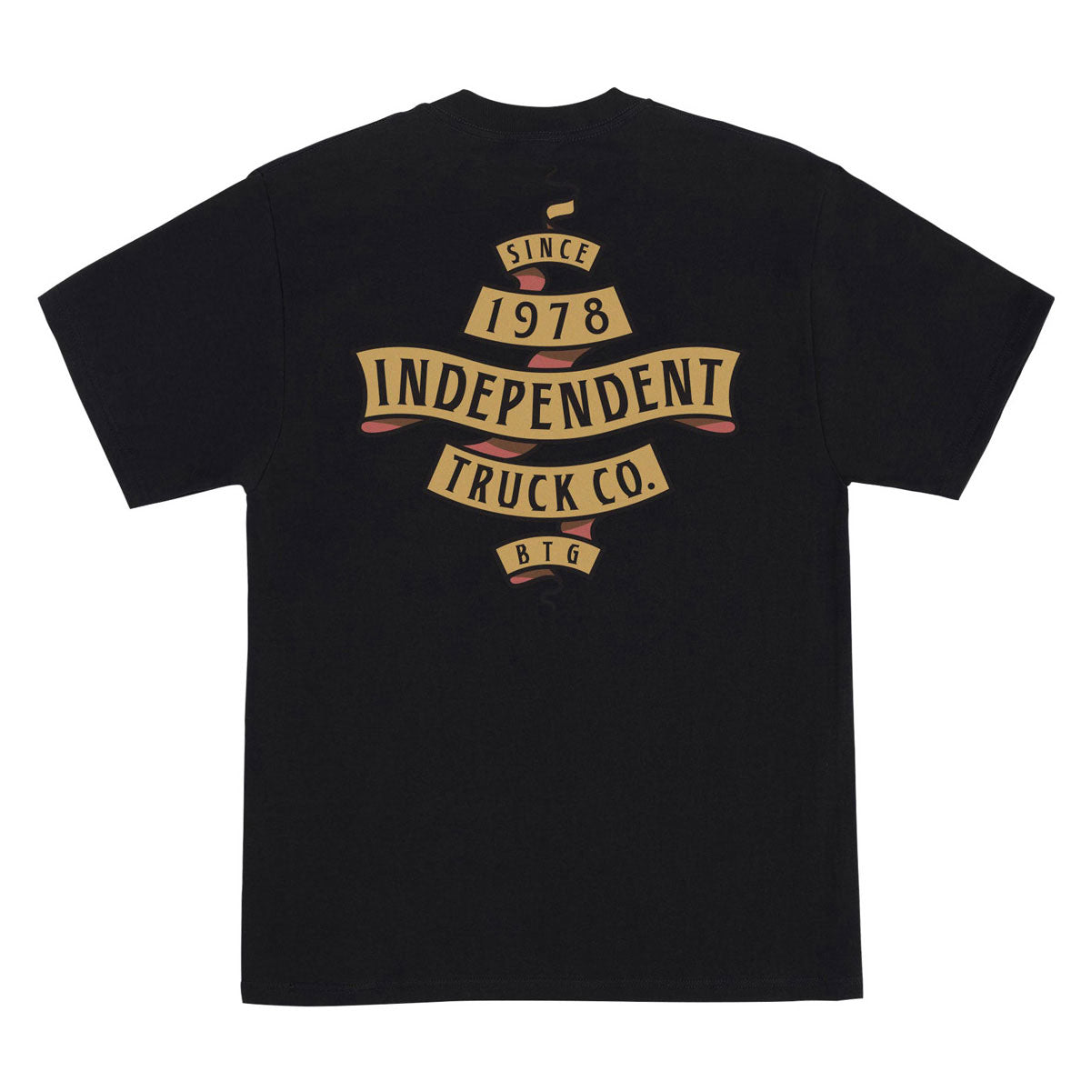 Independent Eternal Scroll T-Shirt - Black image 1