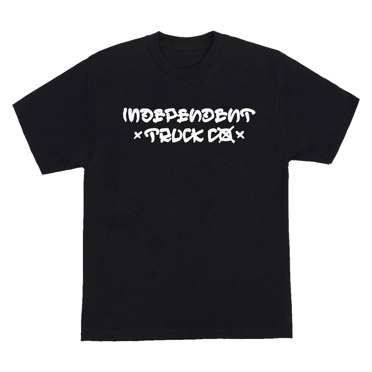 Independent ITC Street Script T-Shirt - Black image 1