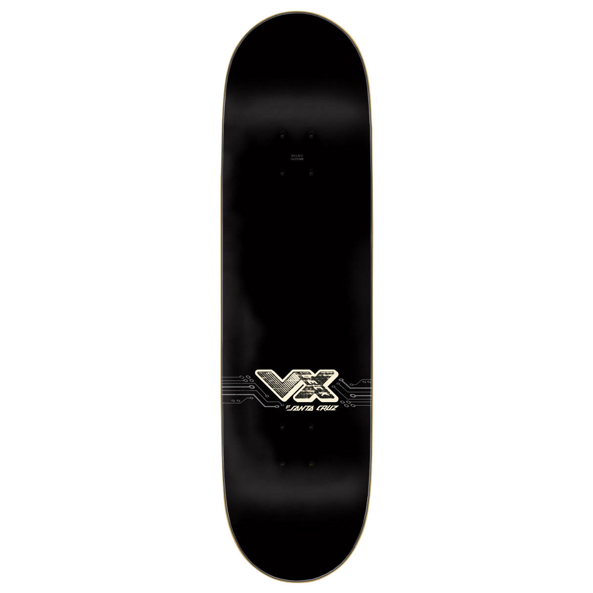 Santa Cruz Wooten Cyber 2026 VX Skateboard Complete - 8.50