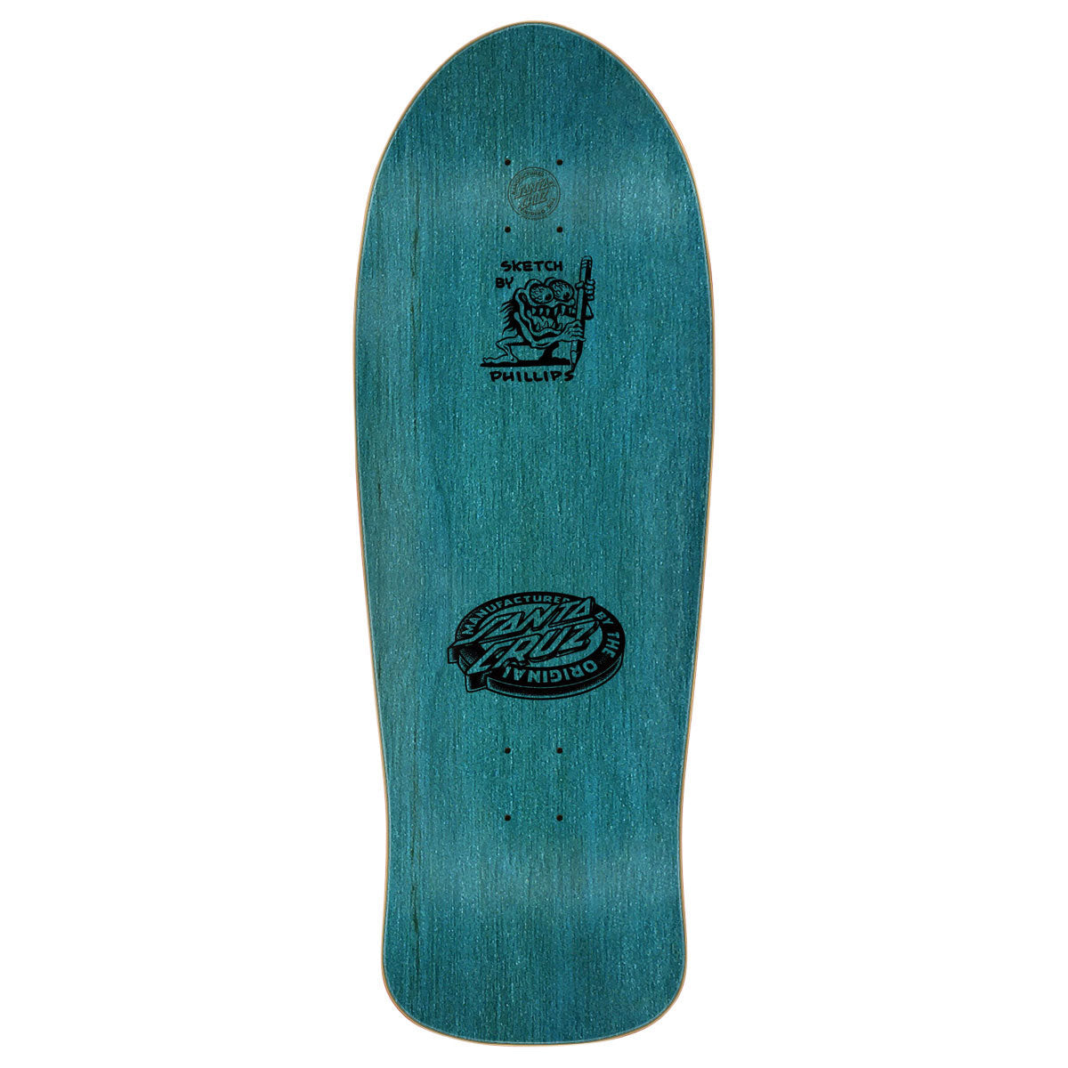 Santa Cruz Natas Sketch Panther Reissue Skateboard Complete - 10.54