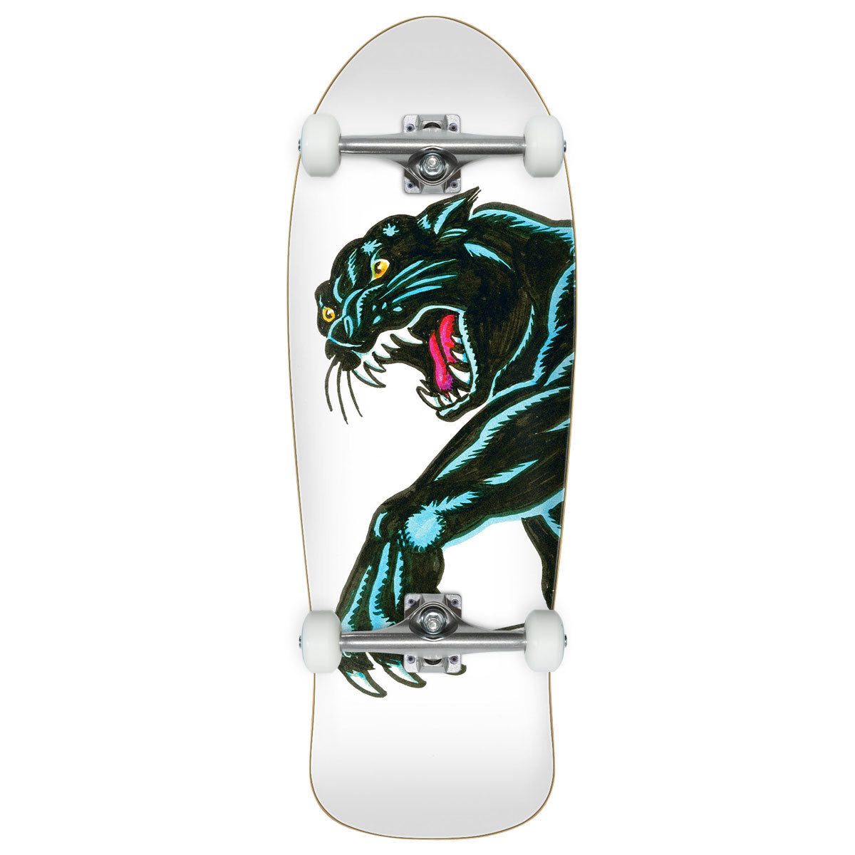 Santa Cruz Natas Sketch Panther Reissue Skateboard Complete - 10.54