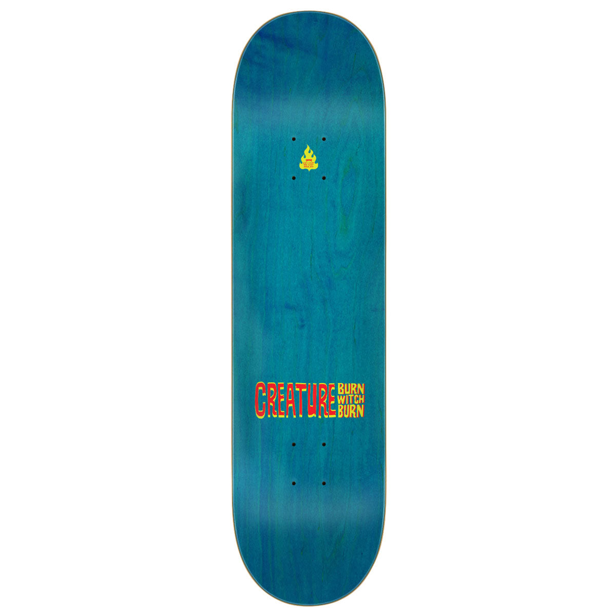 Creature Burn Witch Burn 7 Ply Birch Skateboard Deck - 8.25