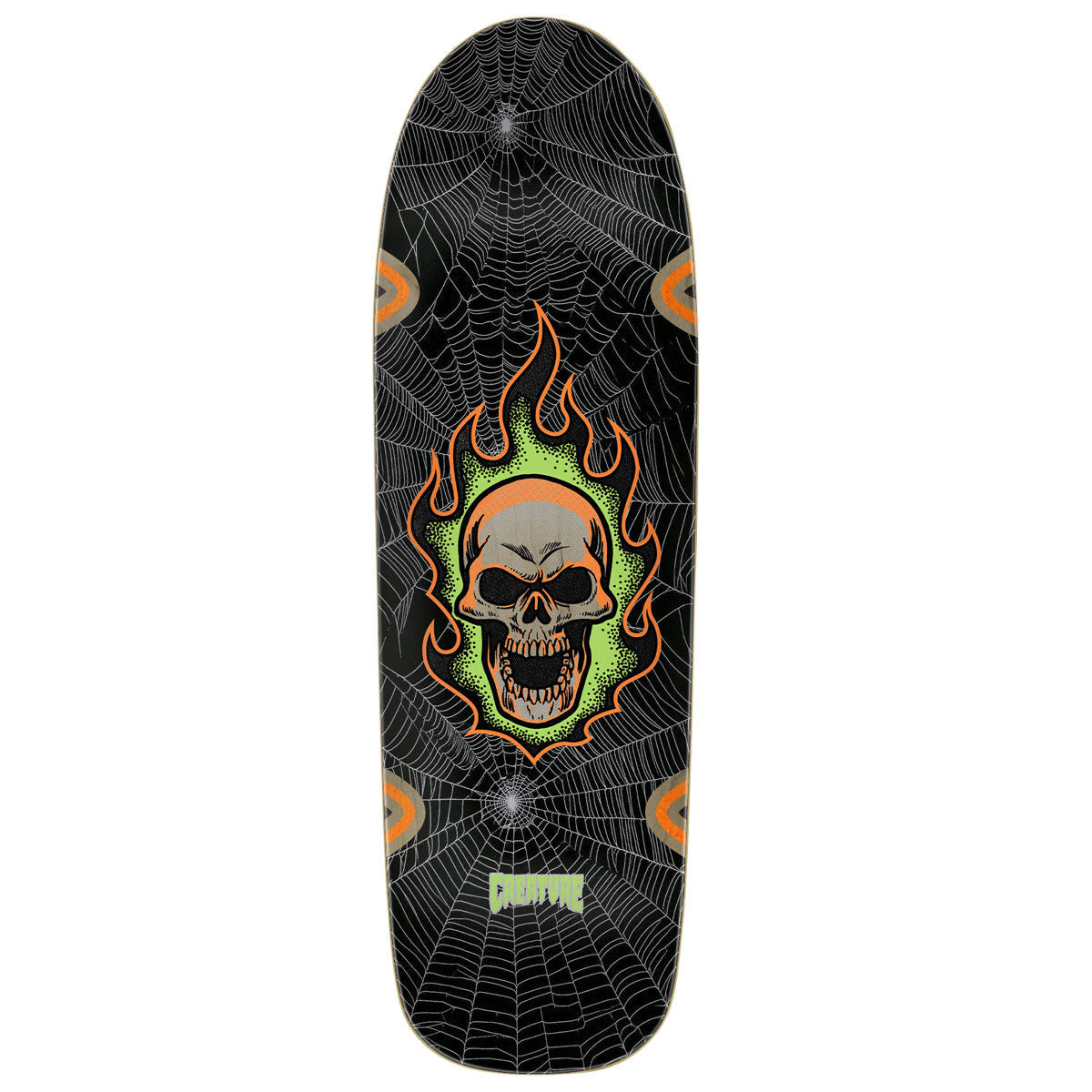 Creature Bonehead Webbed Team Skateboard Deck - 9.00