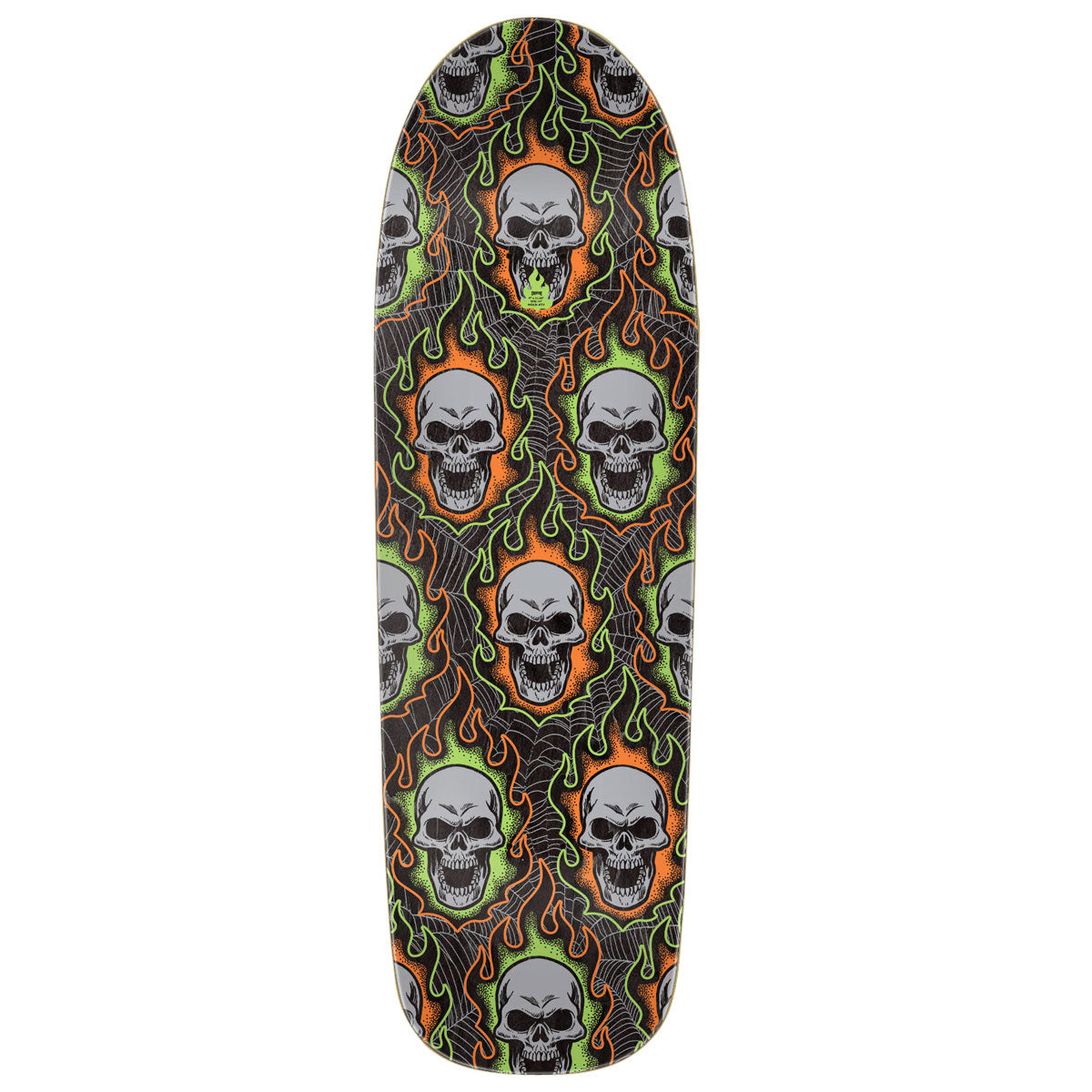 Creature Bonehead Webbed Team Skateboard Deck - 9.00