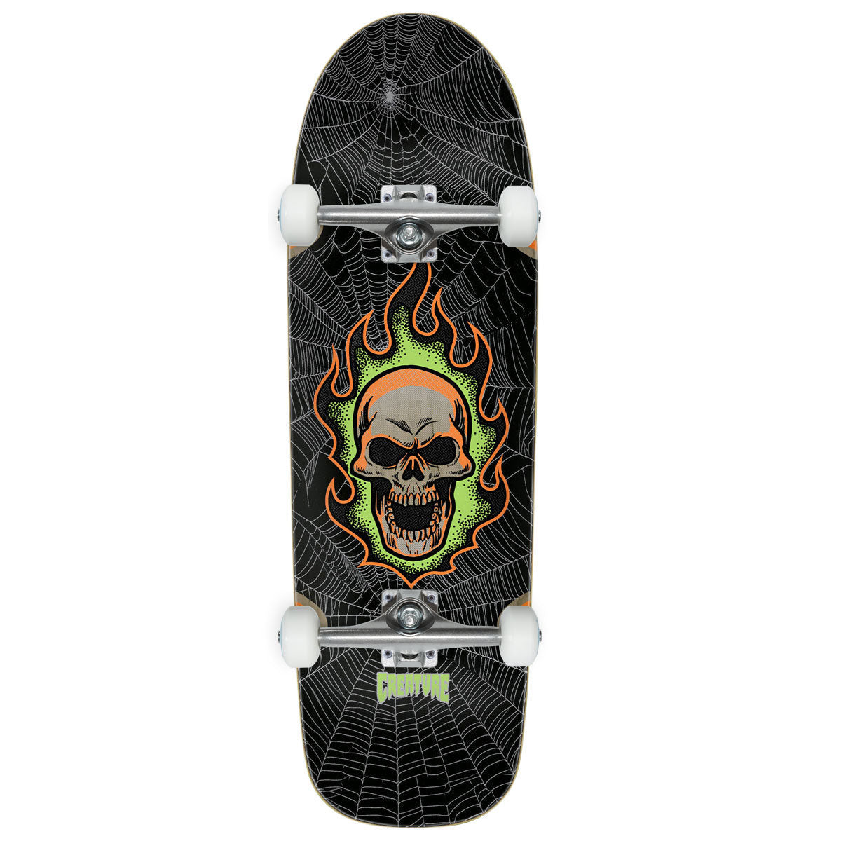 Creature Bonehead Webbed Team Skateboard Complete - 9.00