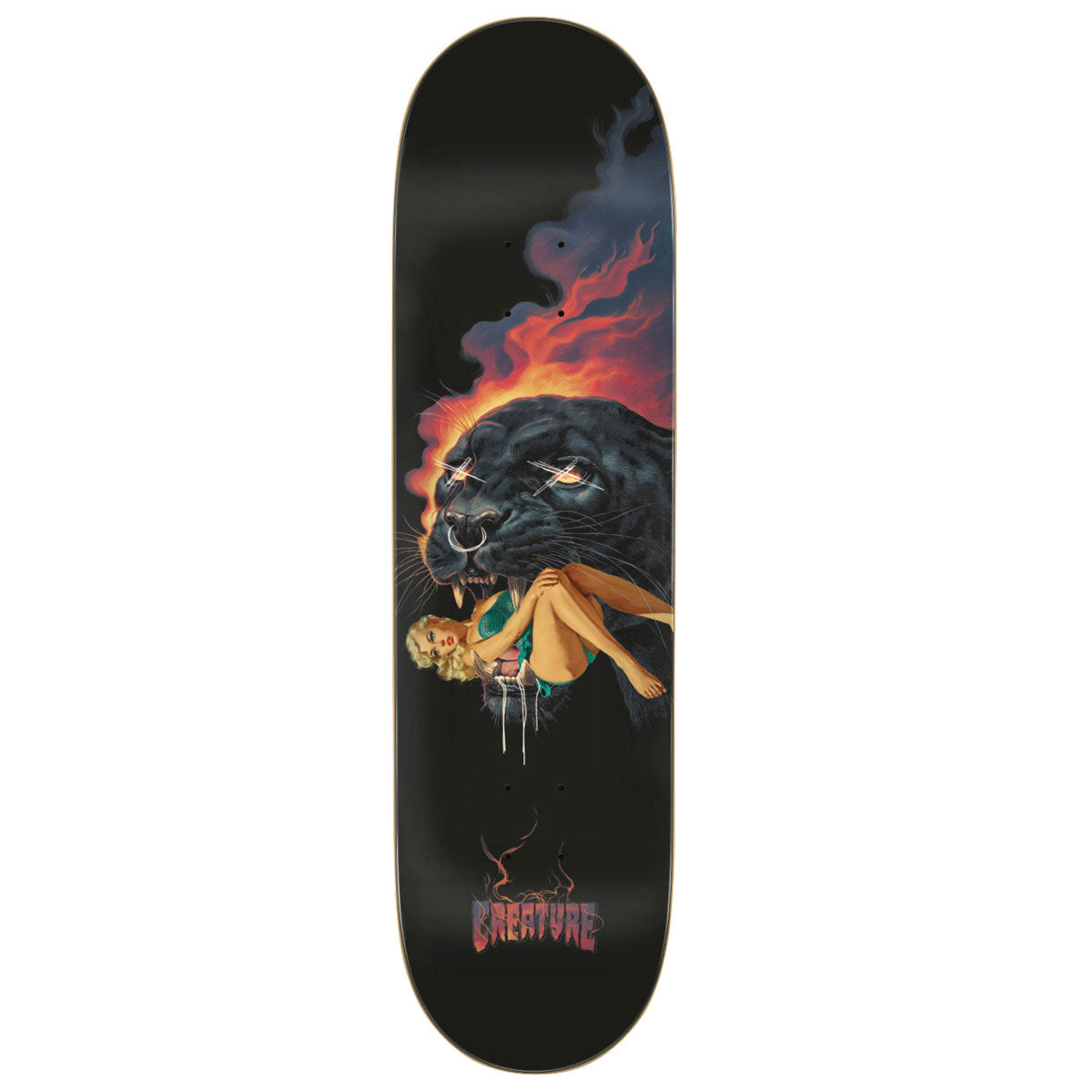 Creature Torres Jaguar Pro Stumps Skateboard Deck - 8.51