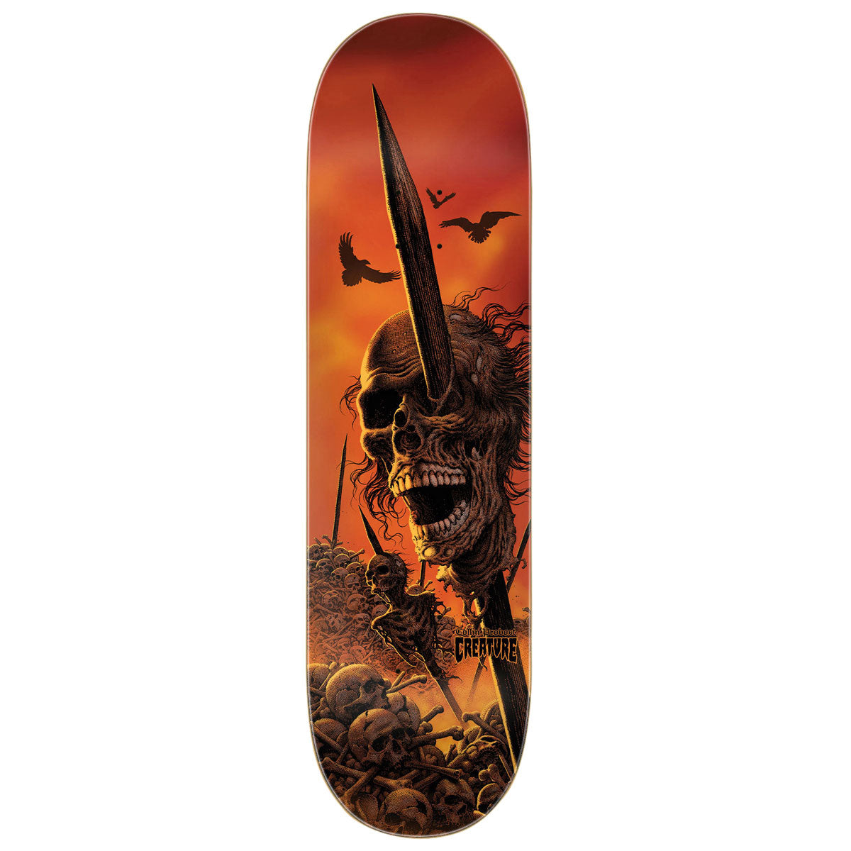 Creature Provost Wasted Pro Skateboard Deck - 8.75
