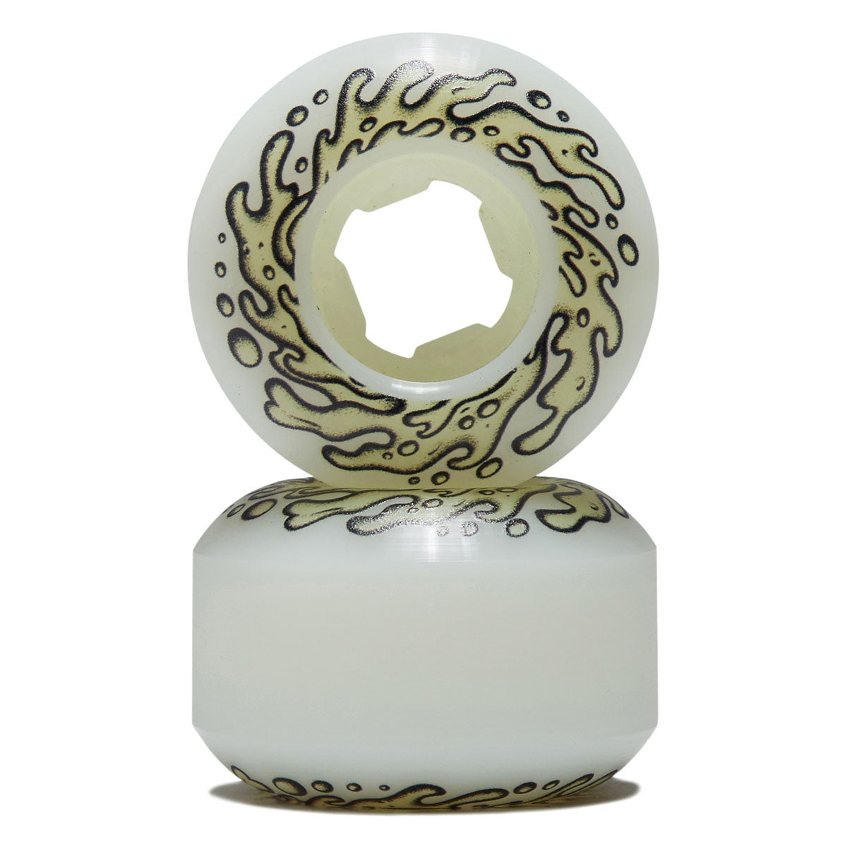 Slime Balls Sour Milk Mini Chubbies 99a Skateboard Wheels - White - 45mm image 2