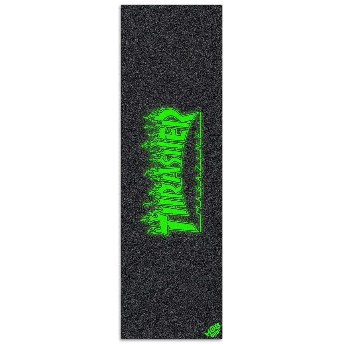Mob x Thrasher Flame Glow Grip tape - Graphic image 1