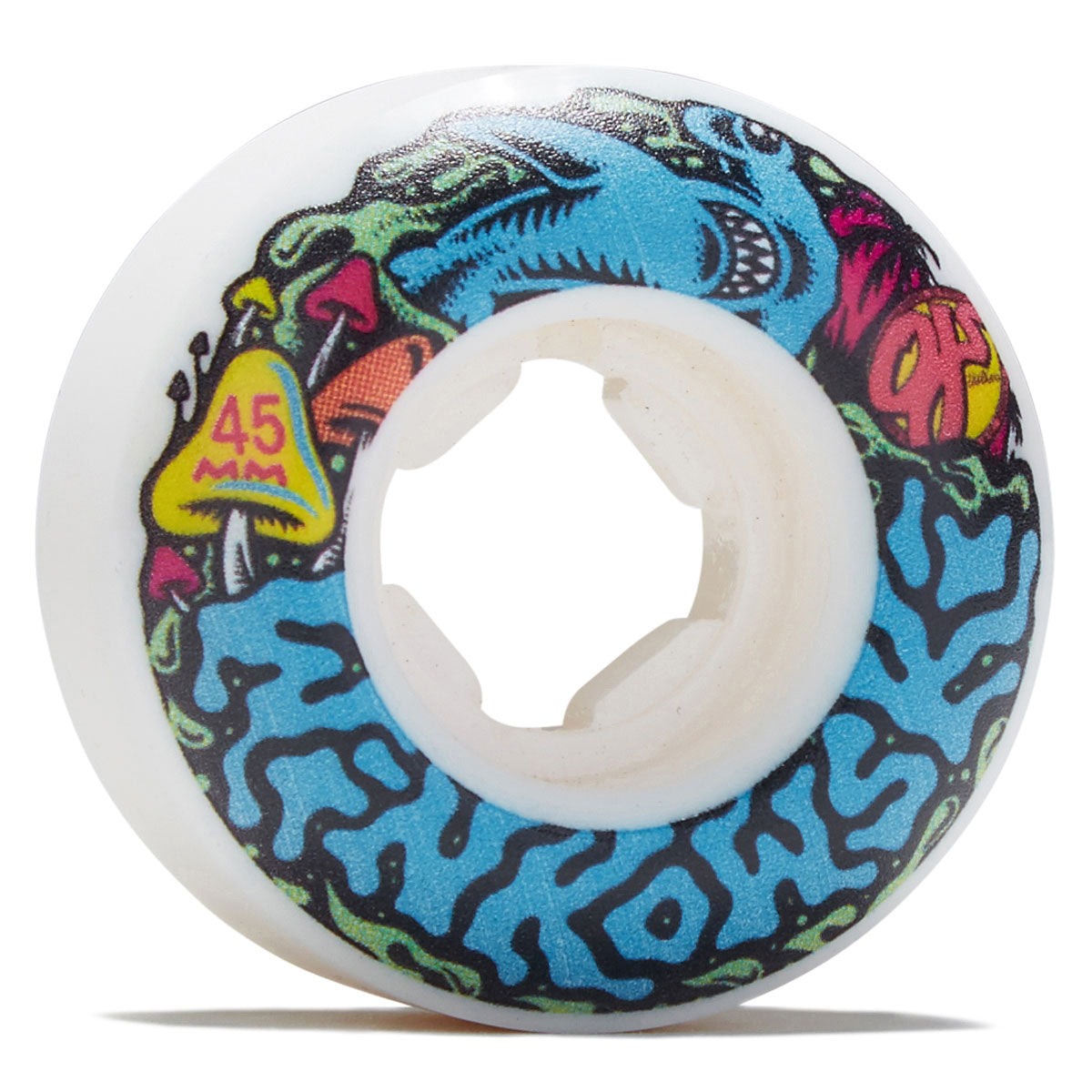 OJ Eric Winkowski Elite Mini Chubbies 99a Skateboard Wheels - White - 45mm image 1