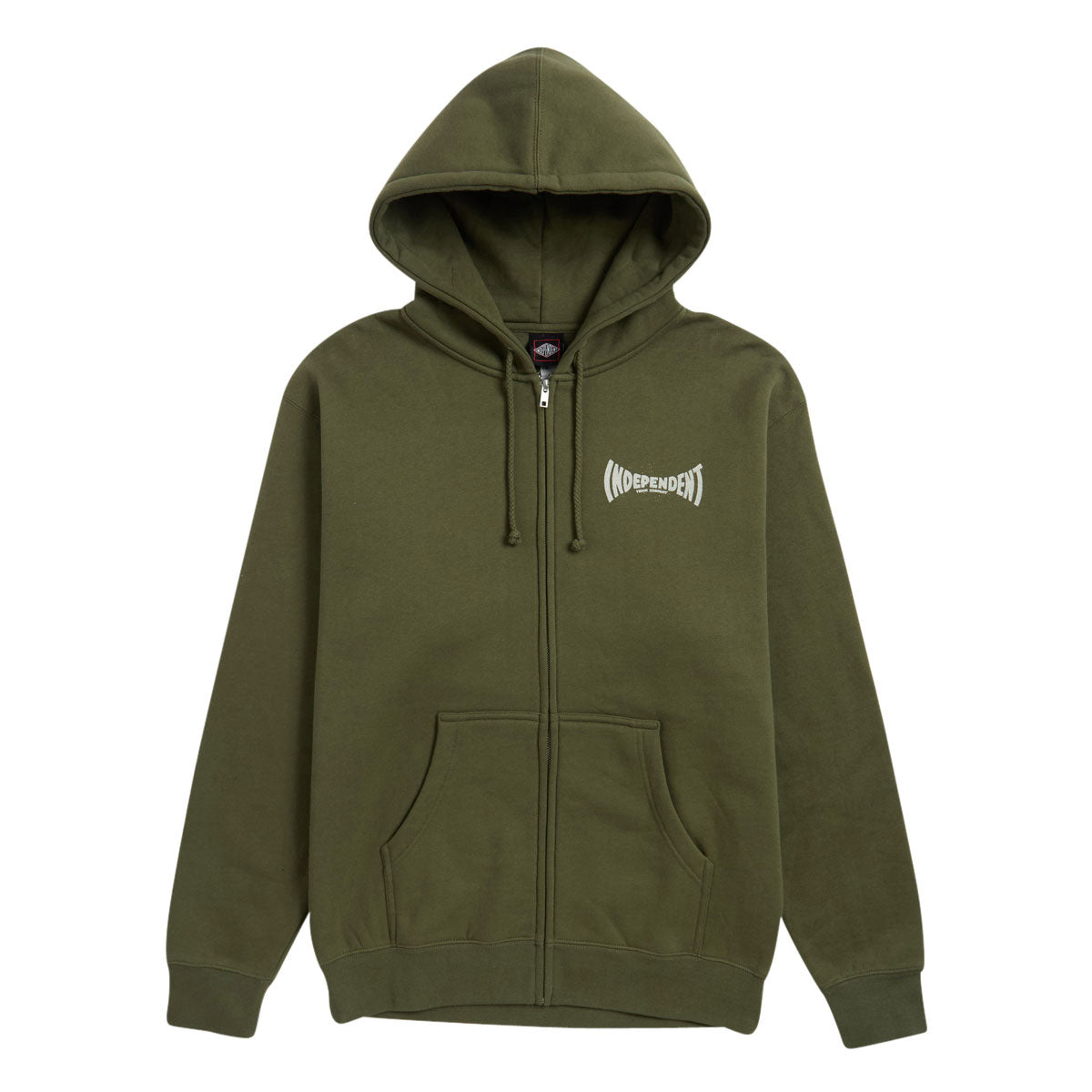 Independent Rat Race Zip Hoodie - Army image 2