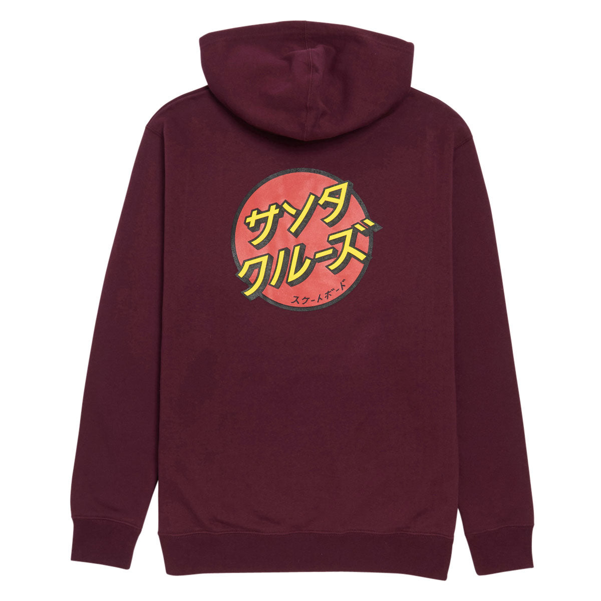 Santa Cruz Katakana Dot Hoodie - Maroon image 2
