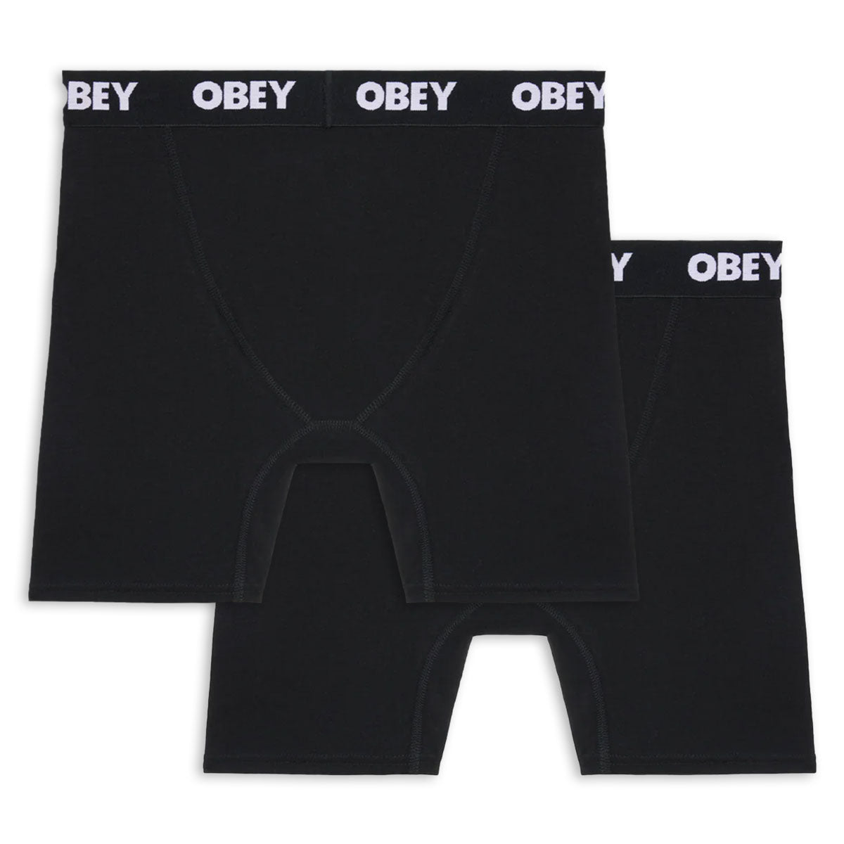 Obey Established Work 2 Pack Of Boxer Brief - Black image 2