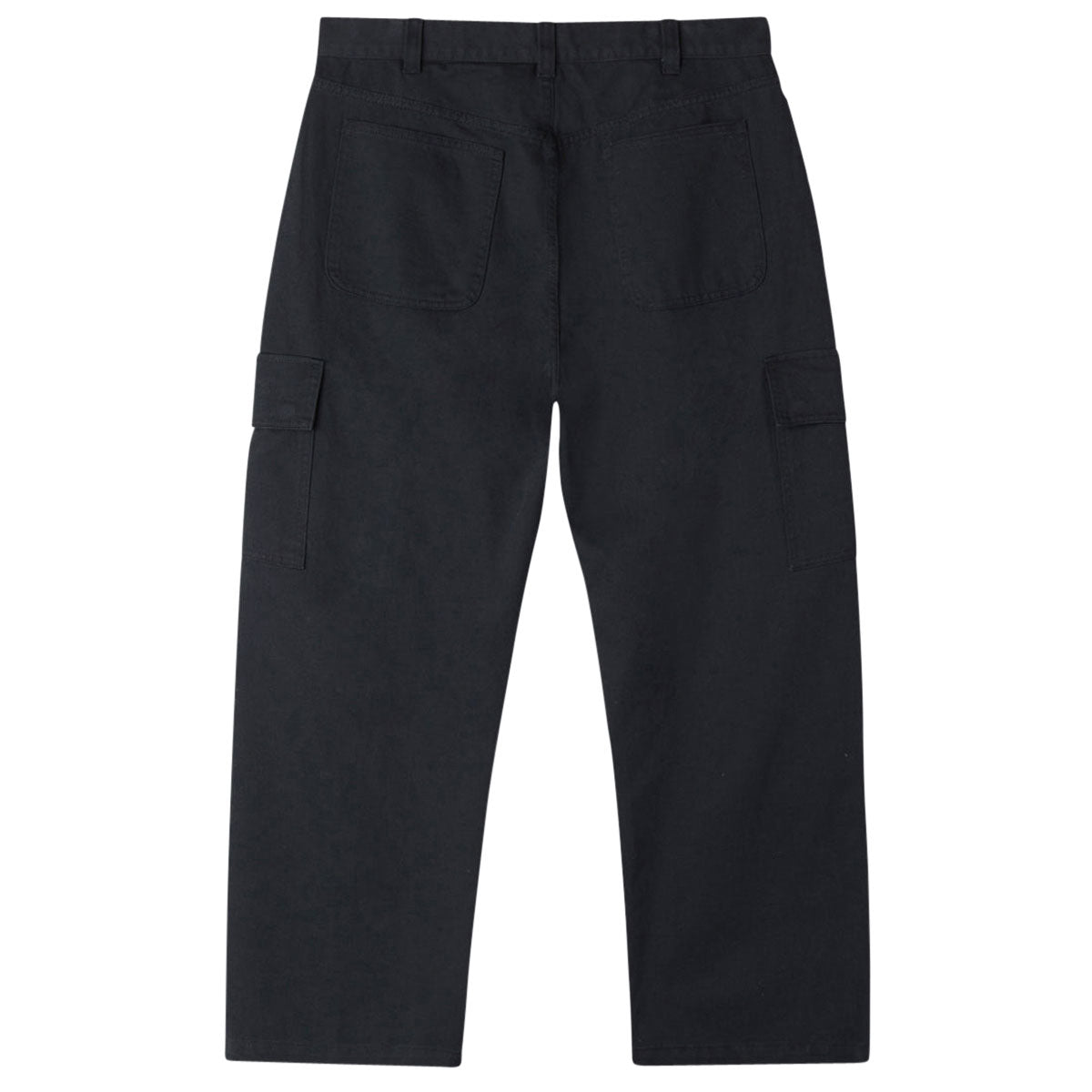 Obey Bigwig Baggy Twill Cargo Pants - Black image 2