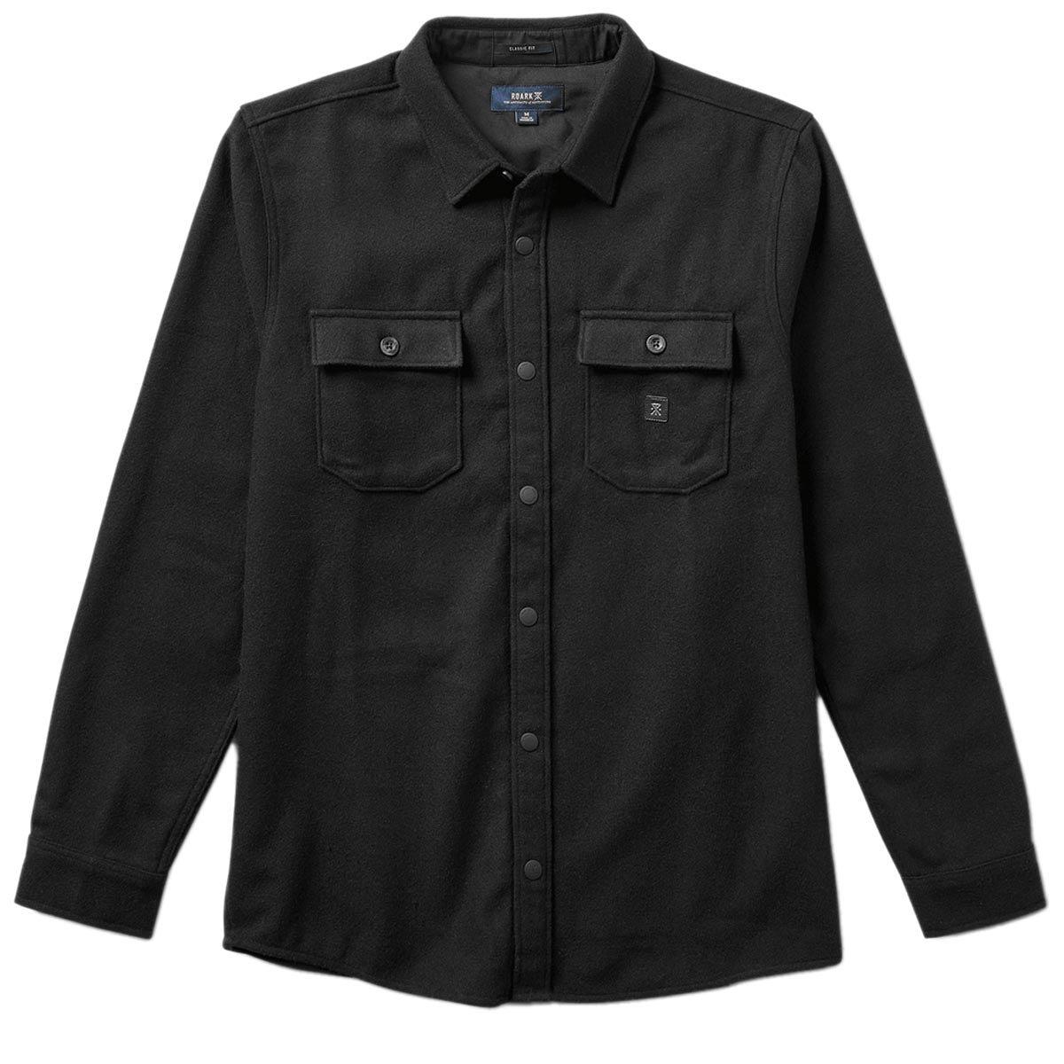 Roark Nordsman Flannel Shirt - Black 2024 image 4